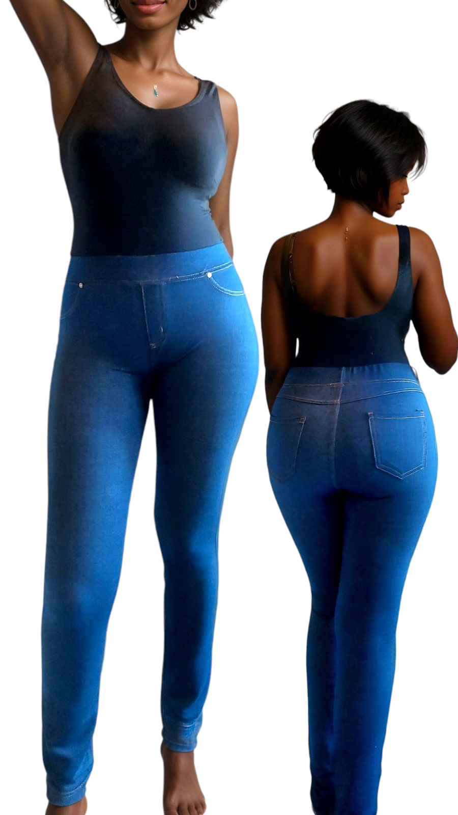 JP2755-Jean Legging /Jeggings