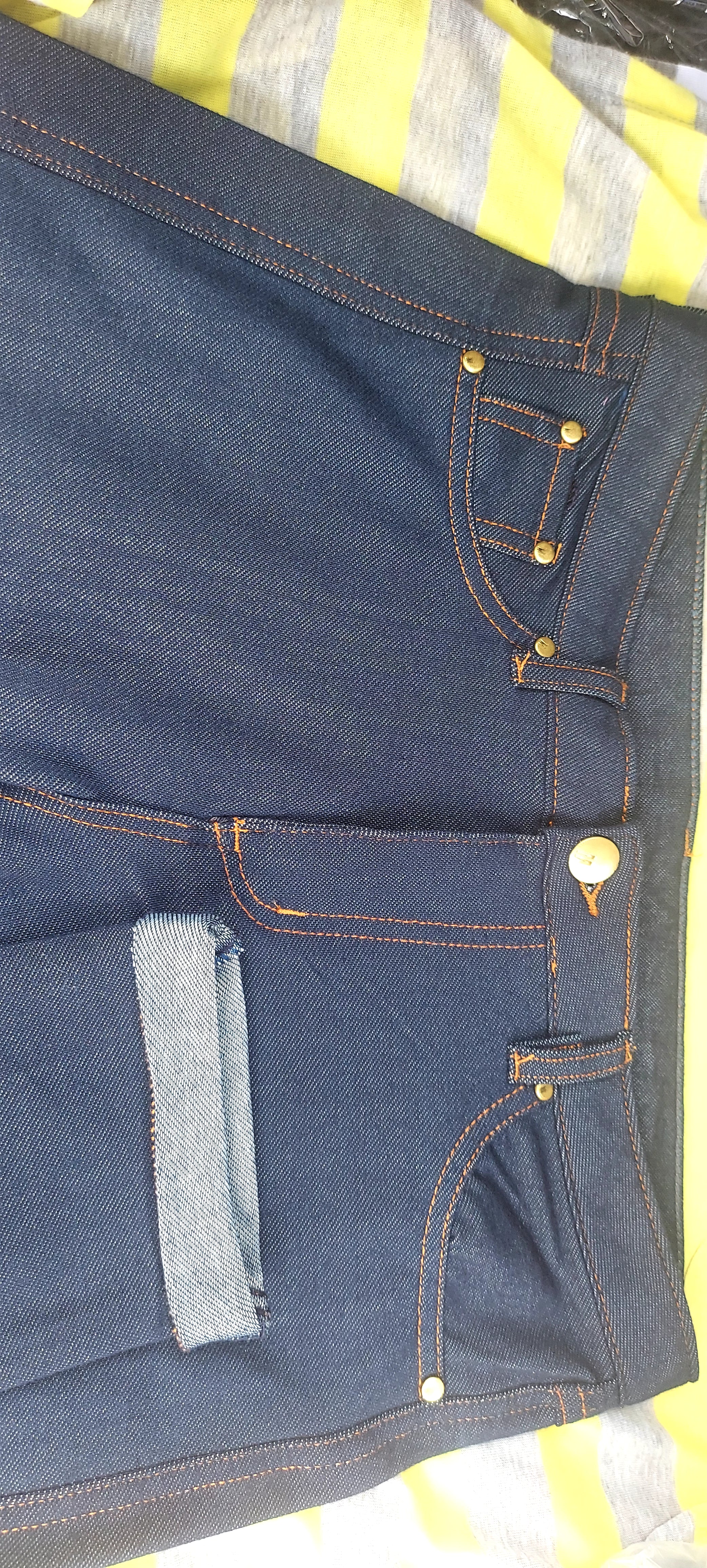 JP2754-Jean Legging /Jeggings With Zipper