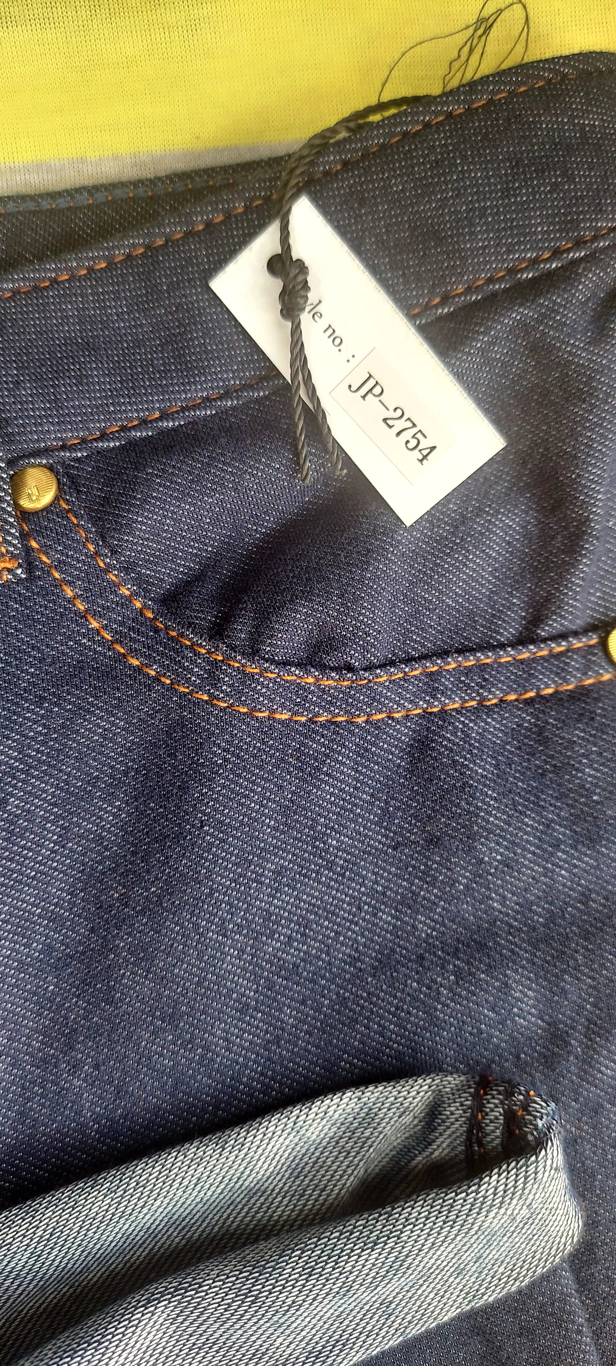 JP2754-Jean Legging /Jeggings With Zipper