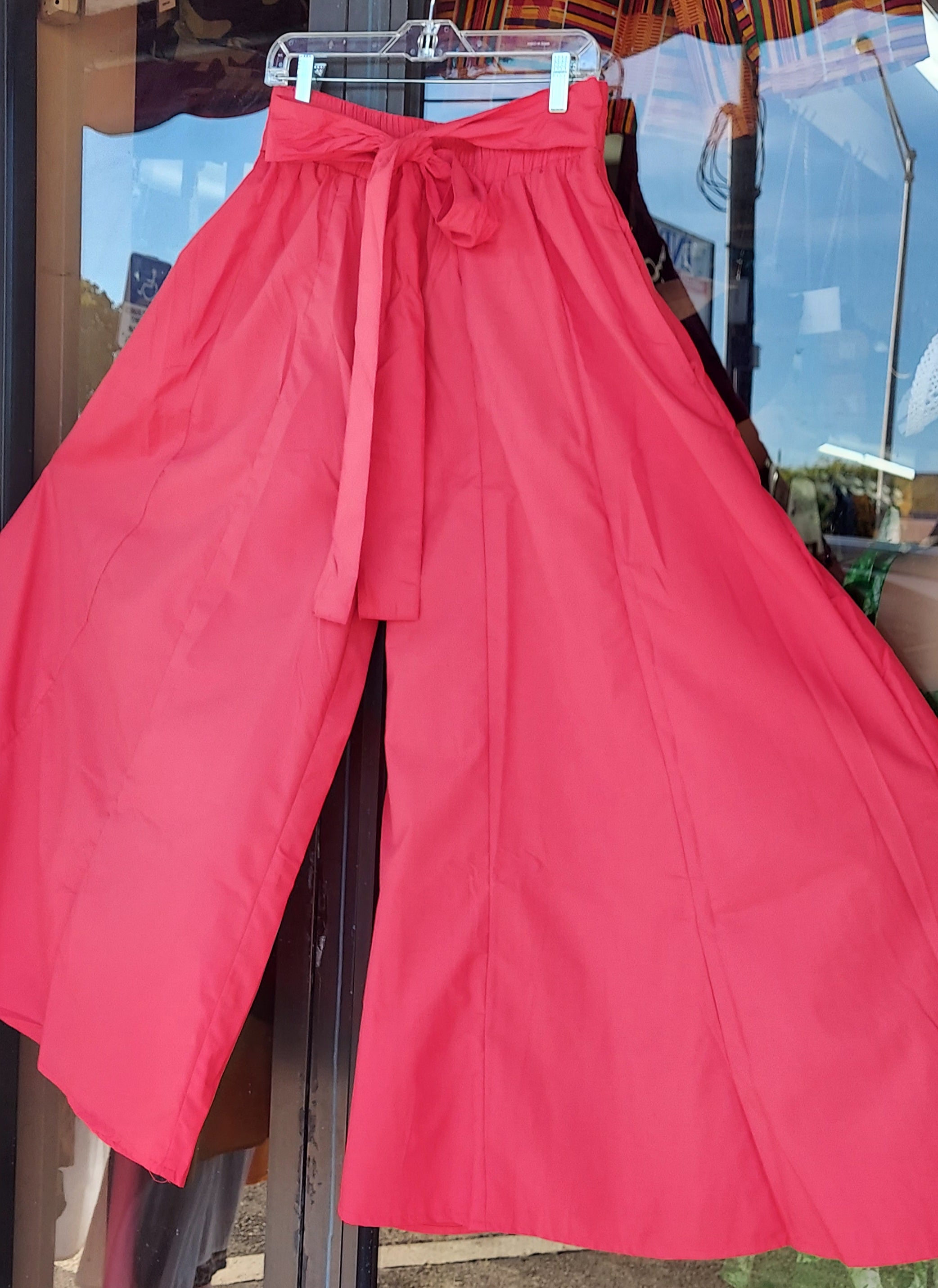 Red Flowey Palazzo Pant 301