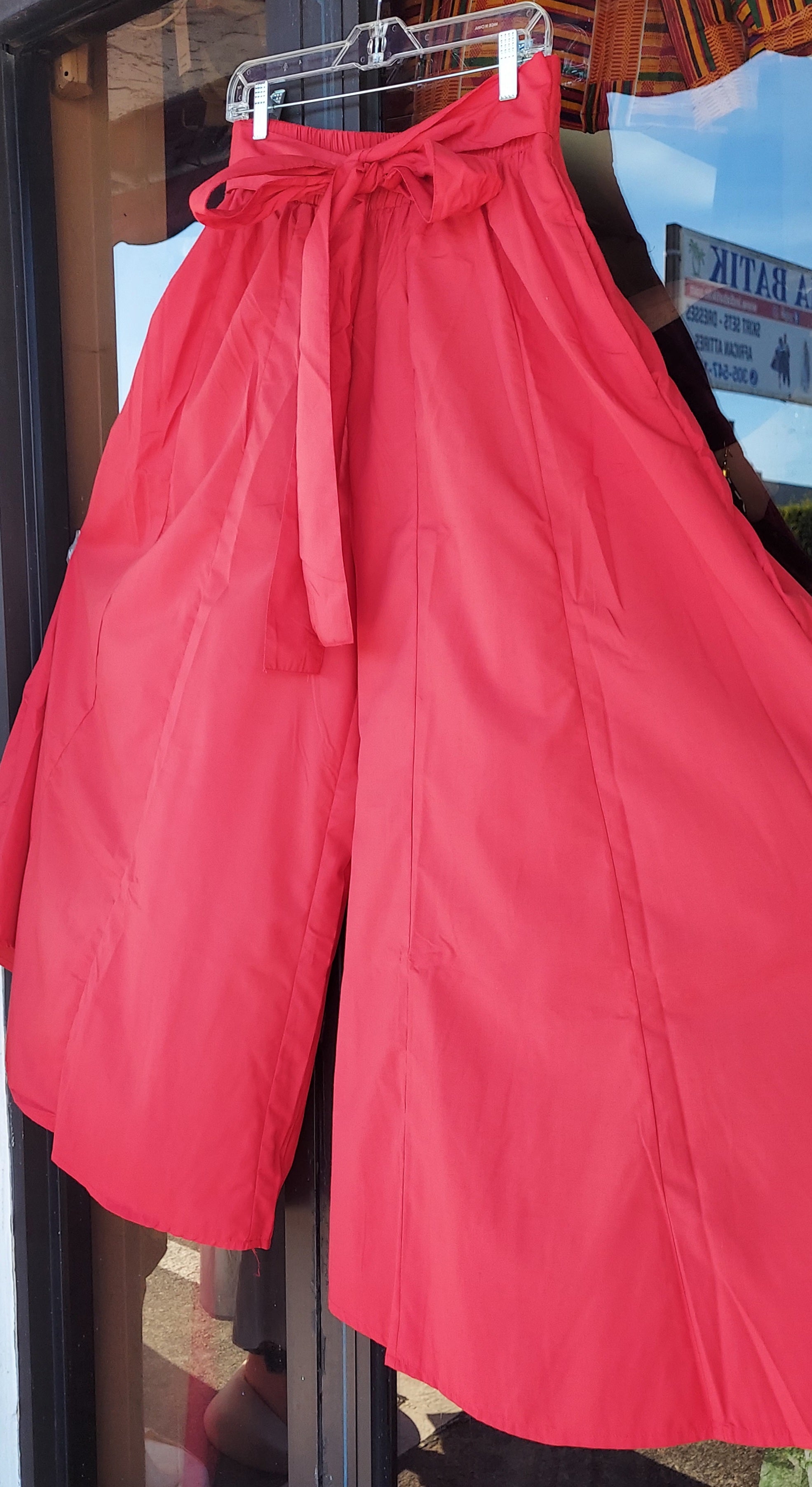 Red Flowey Palazzo Pant 301