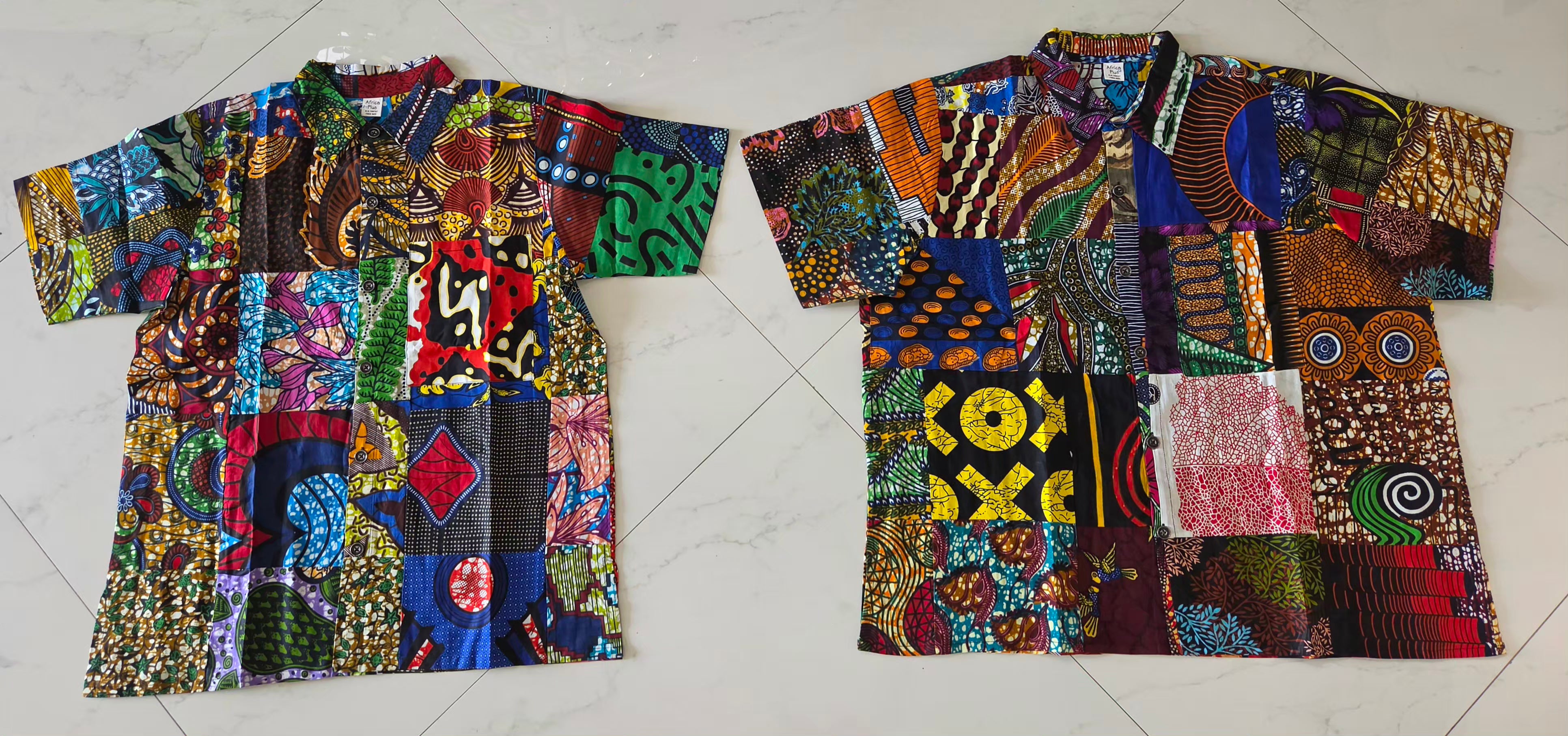 Men's African Button-Down Shirt