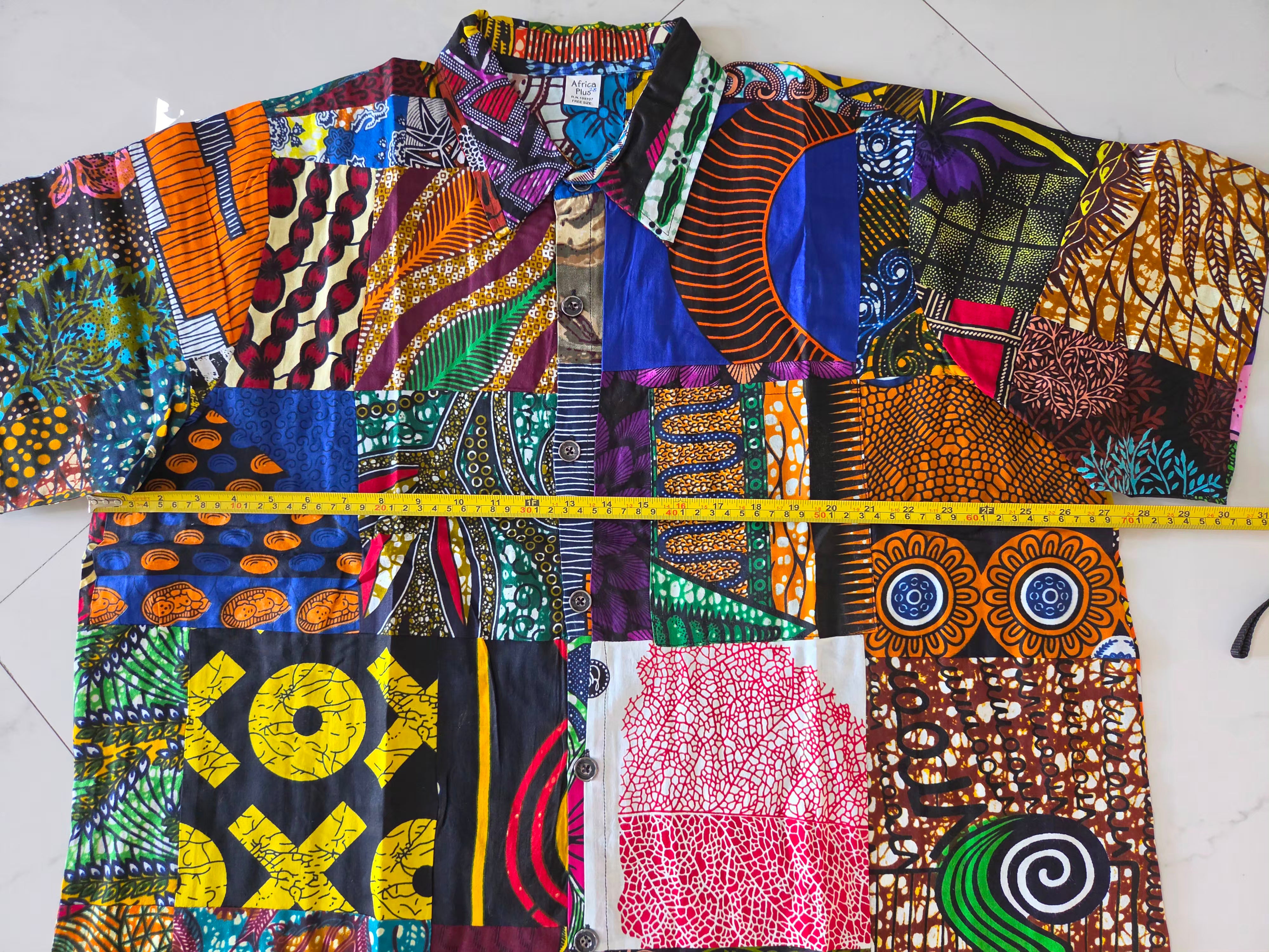 Men's African Button-Down Shirt