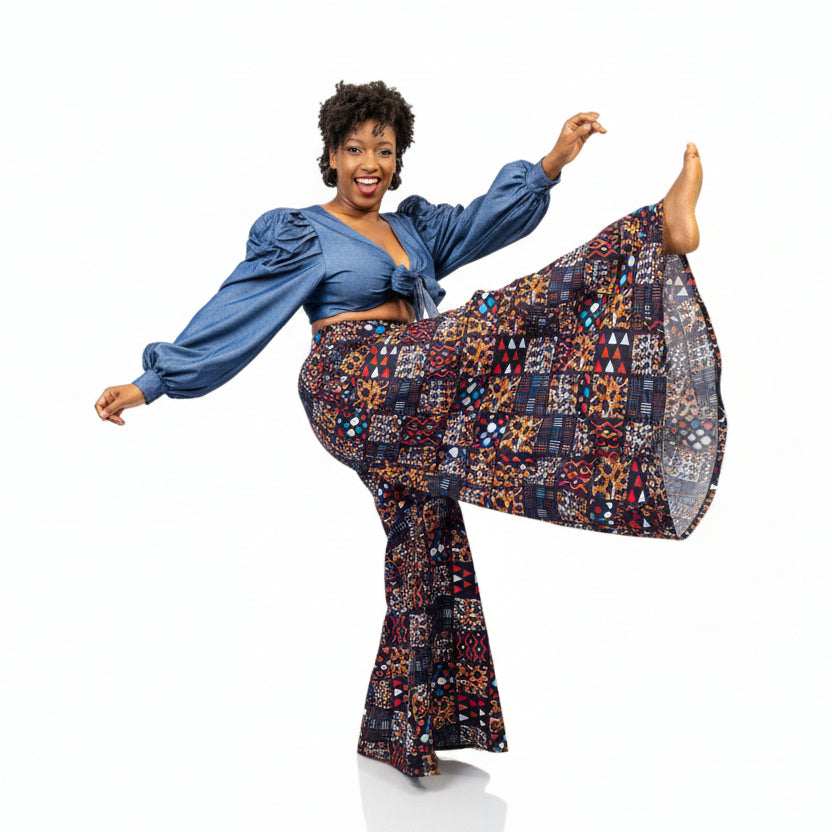 701 Palazzo Pant-Brown