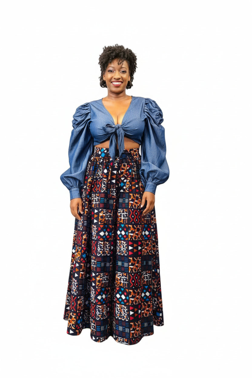 701 Palazzo Pant-Brown