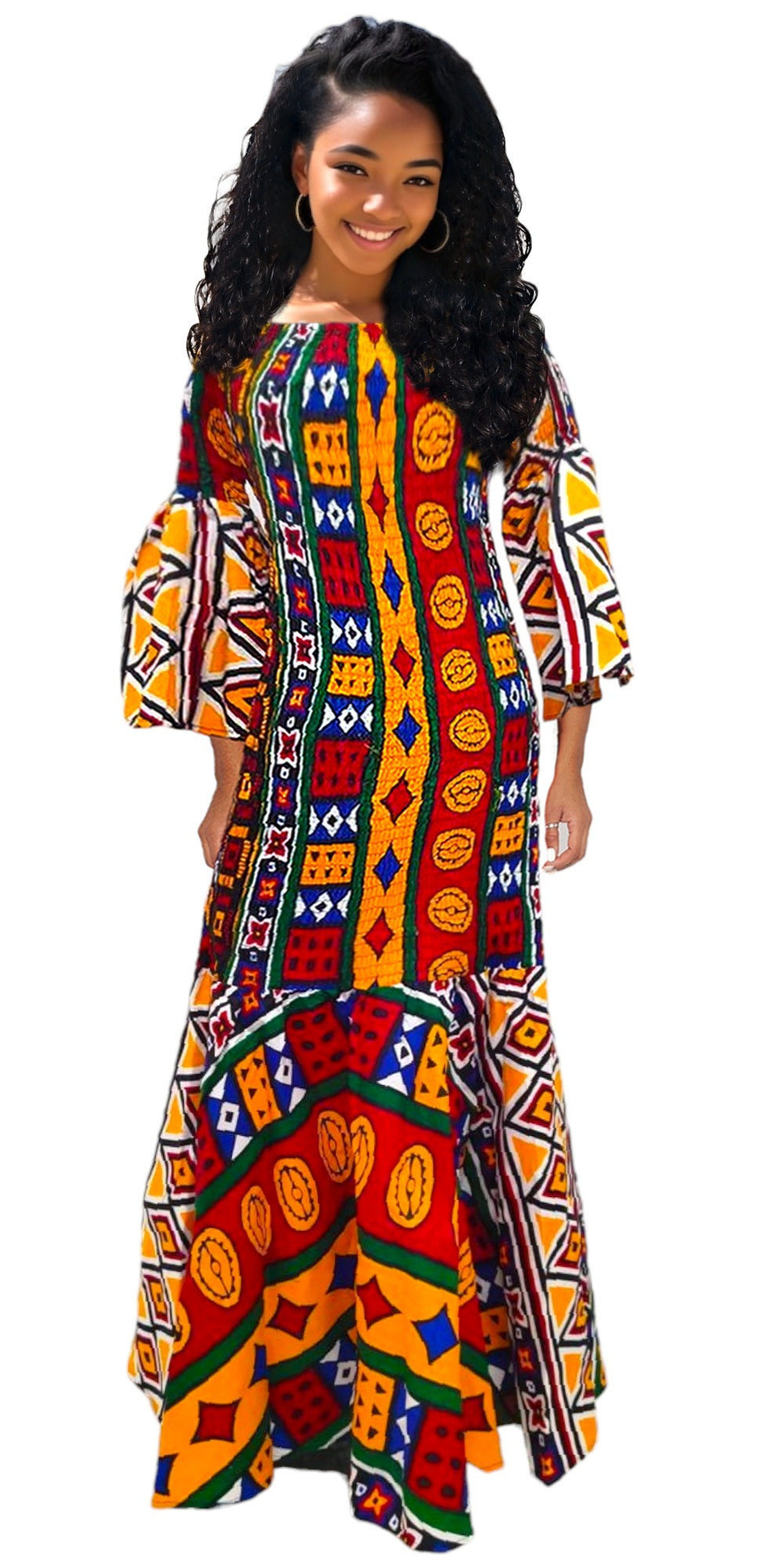 Smock Mermaid Dress 1112