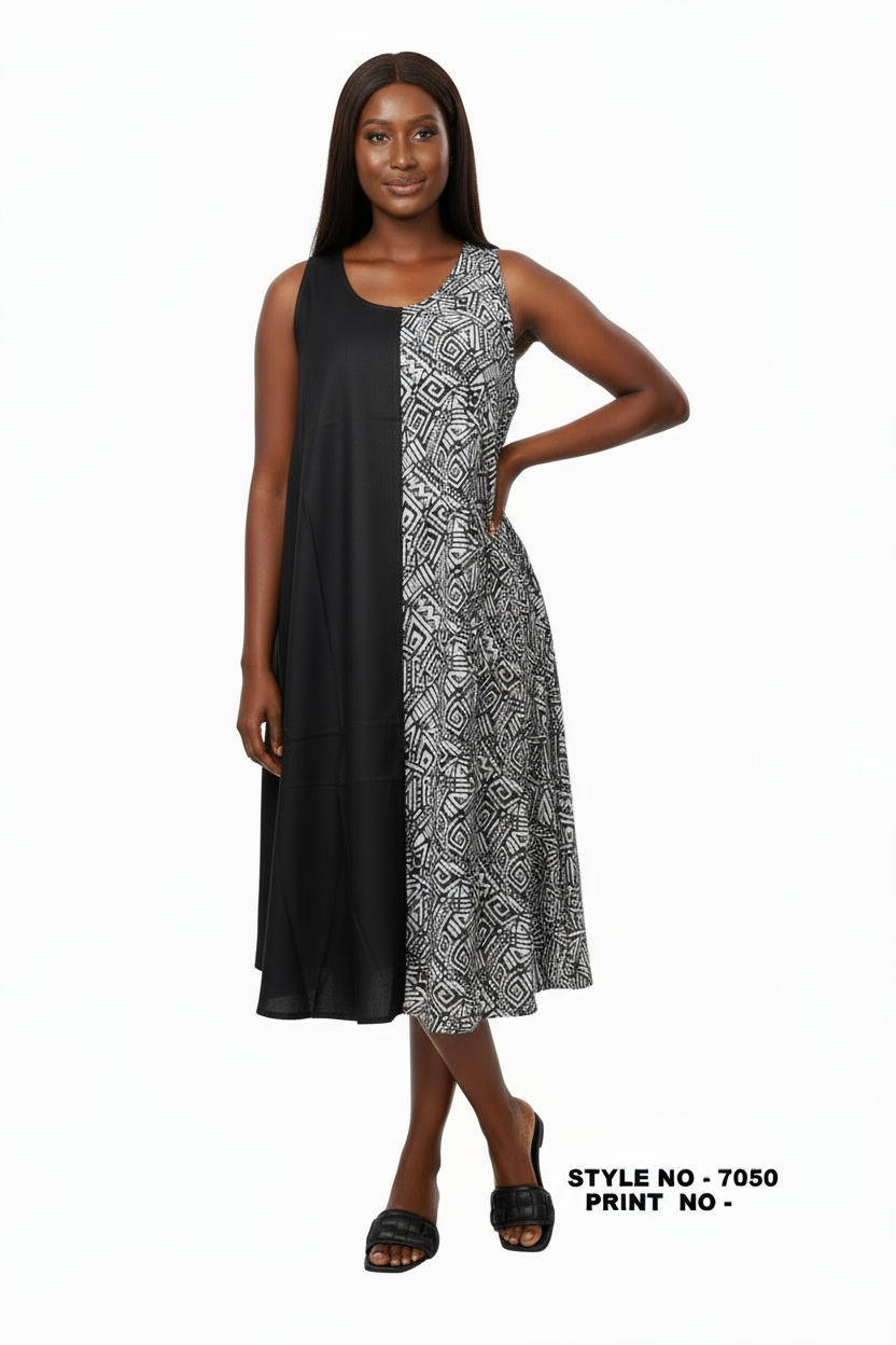 Umbrella Dress/Ethnic Sun Dress-7050