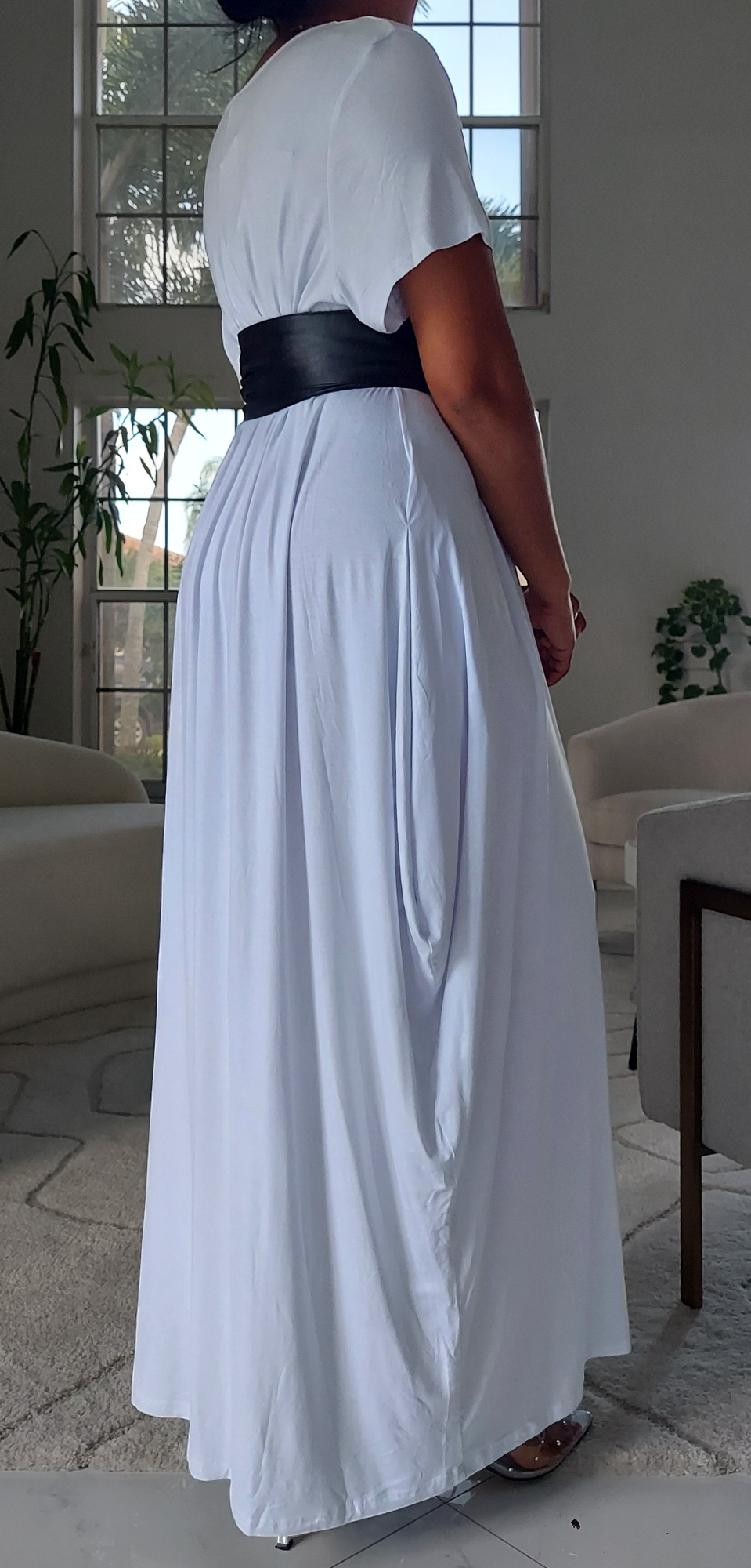 Faith Bubble  Jersey  Dress 33342 white