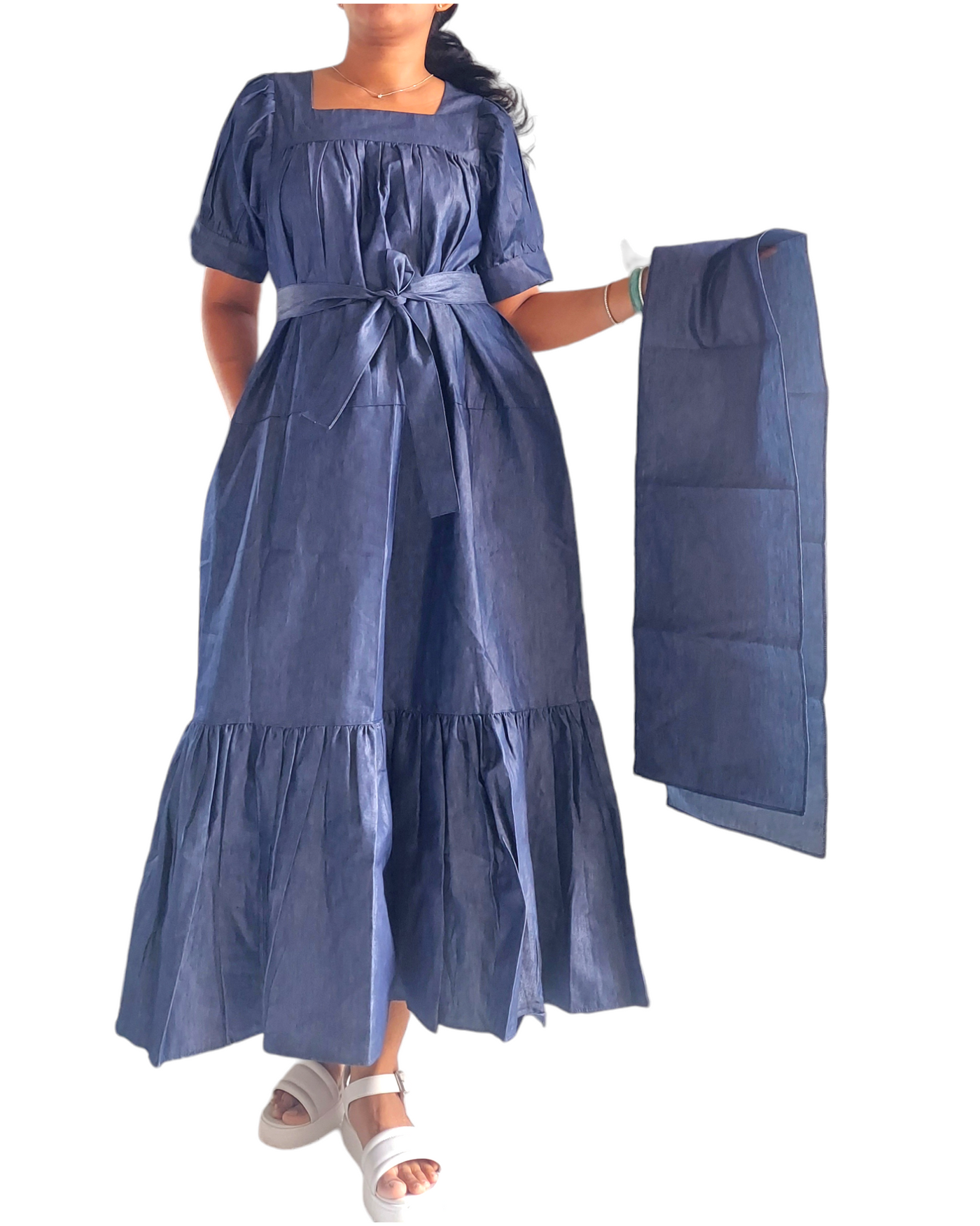 mumu denim dress Tempe Mini Dress ~ Azure Denim Show Me Your Mumu