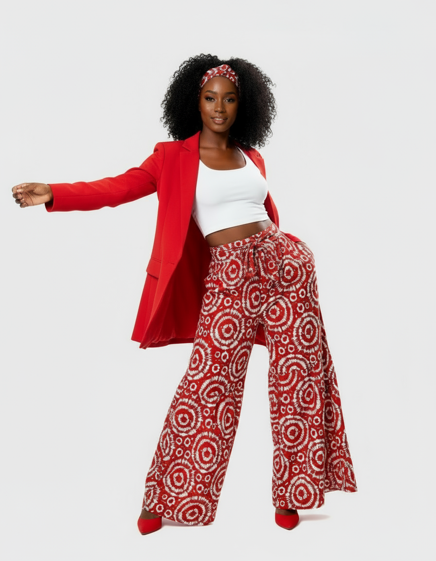 7815 Tiered Palazzo Pant