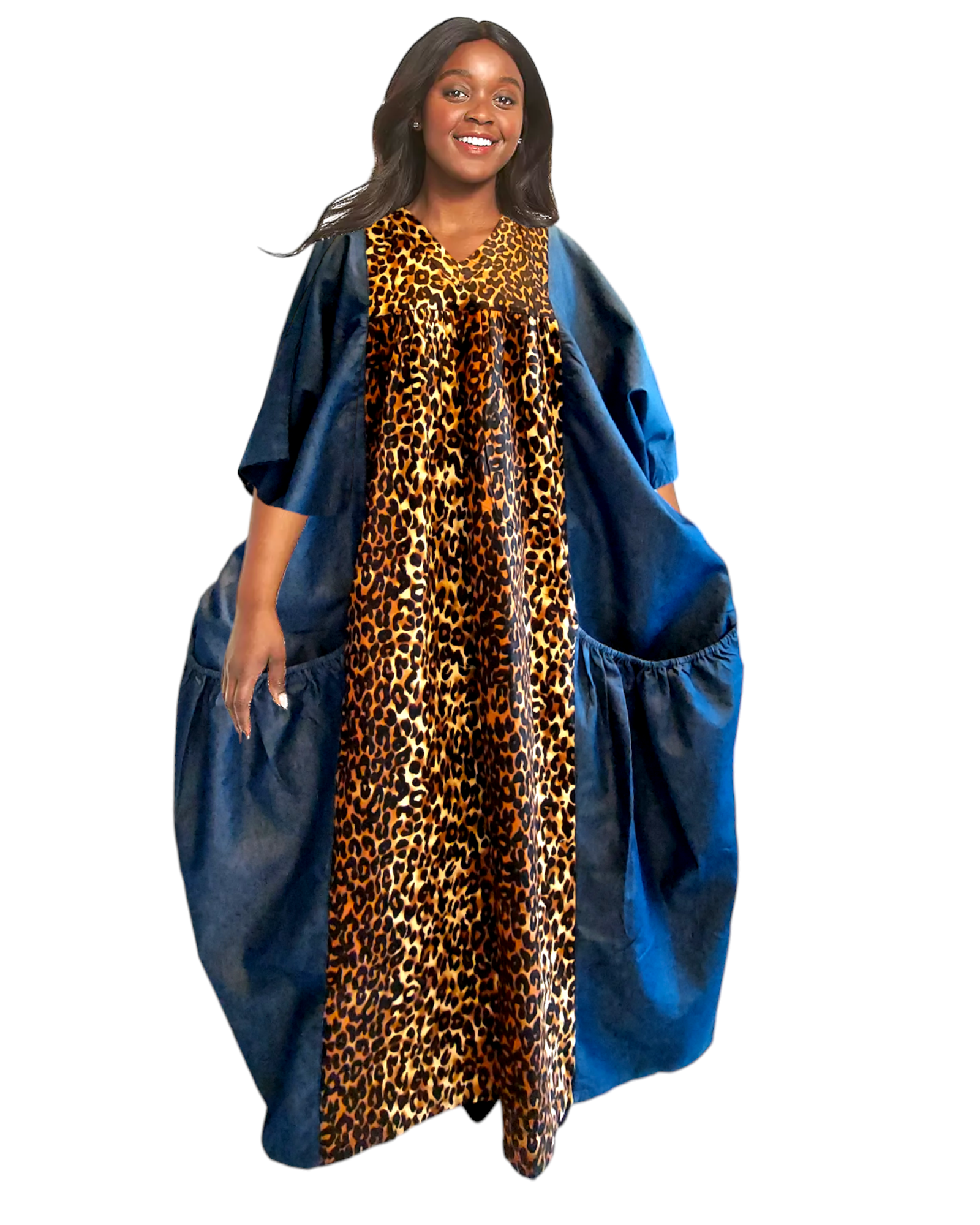 Kaftan Bubu Maxi Dress - 7650D