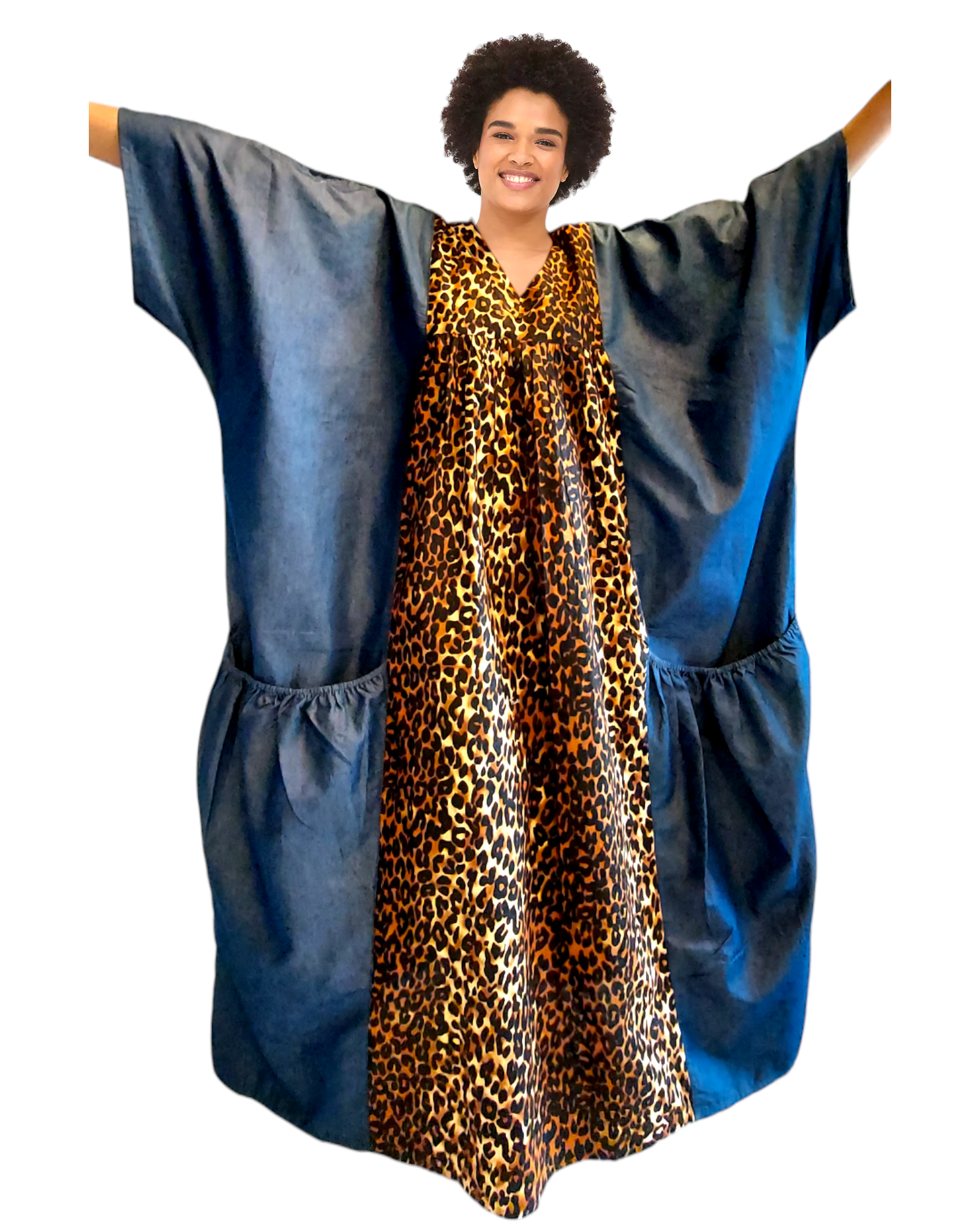 Kaftan Bubu Maxi Dress - 7650D