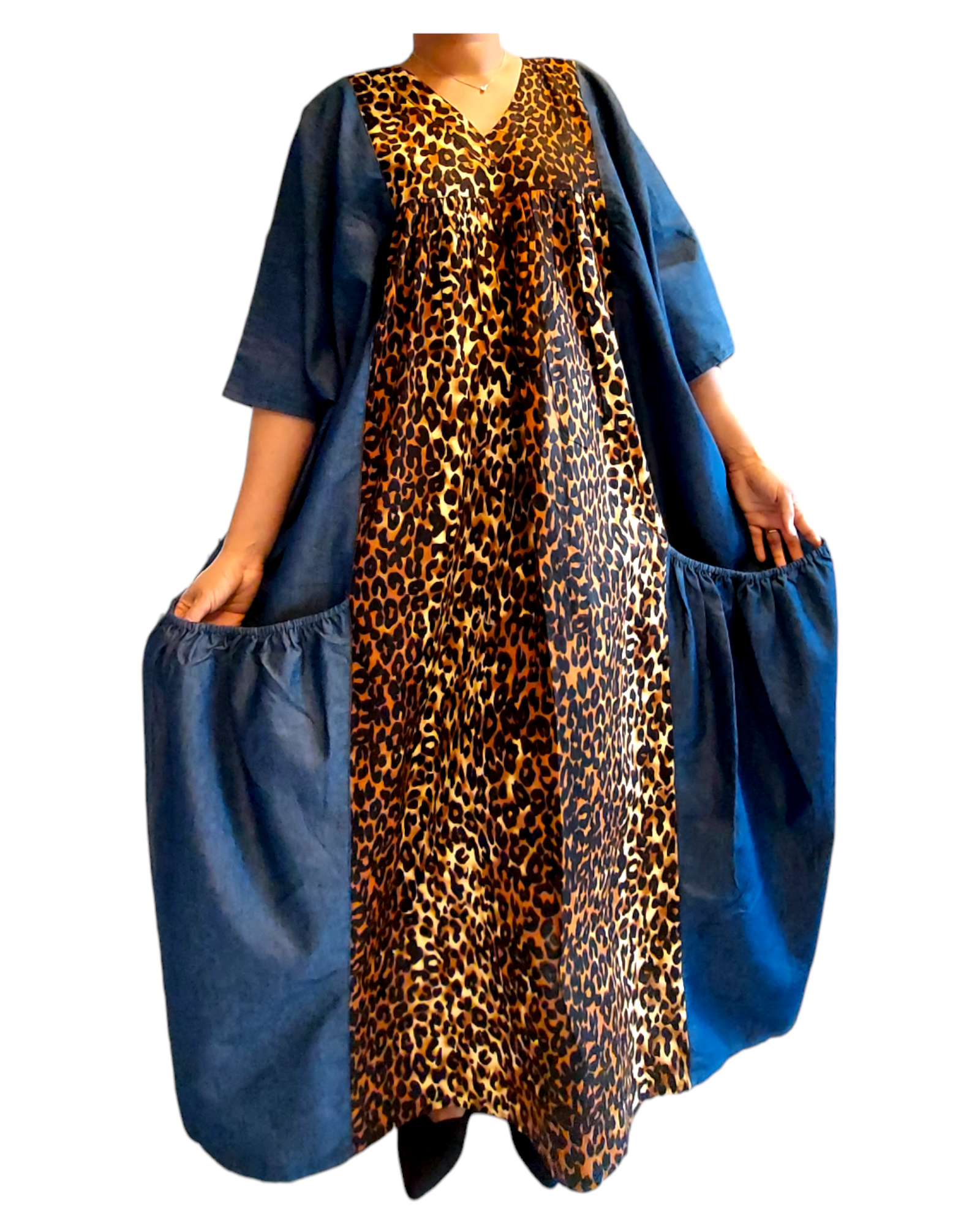 Kaftan Bubu Maxi Dress - 7650D