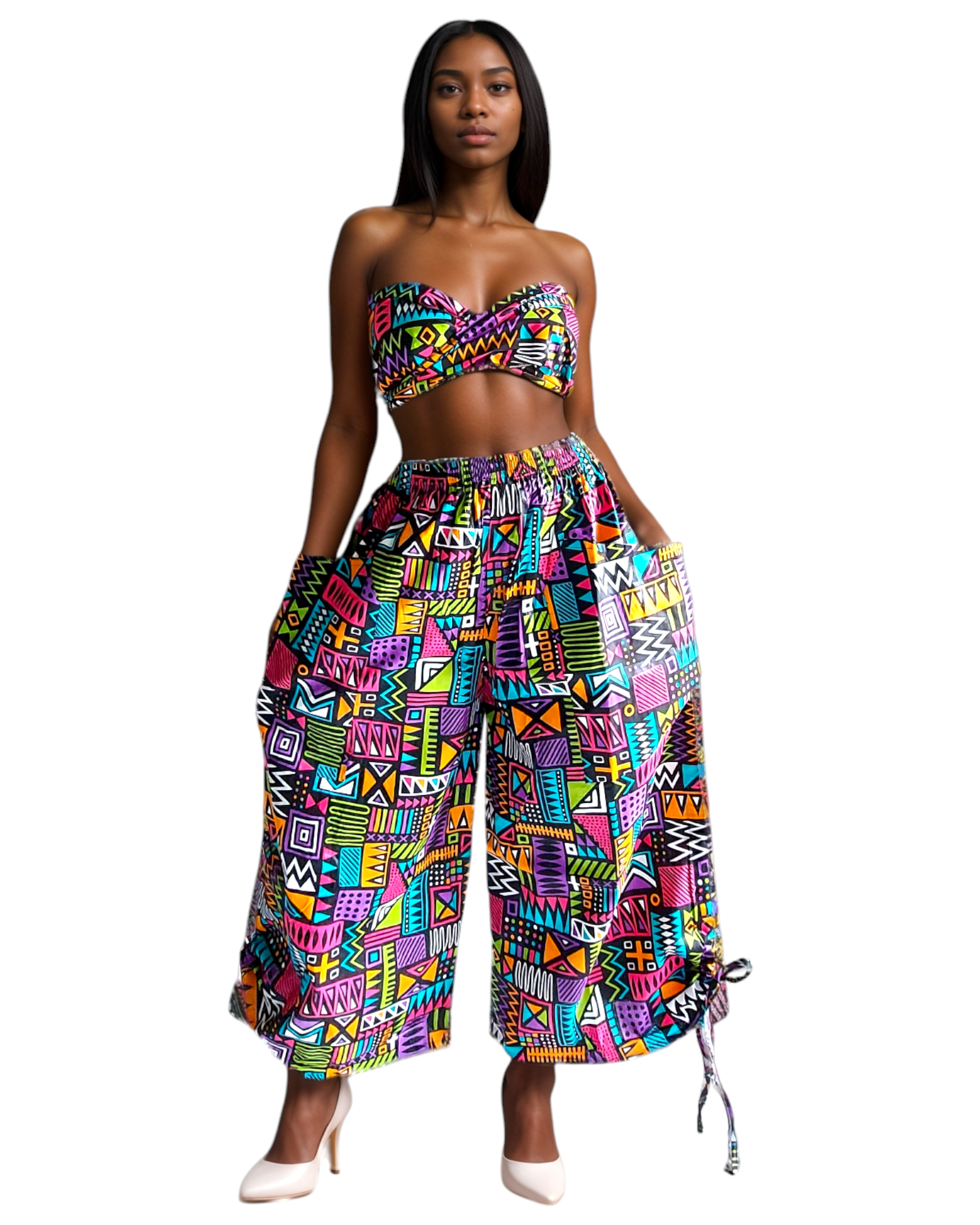 Palazzo Pant with Adjustable leg String 7697-70