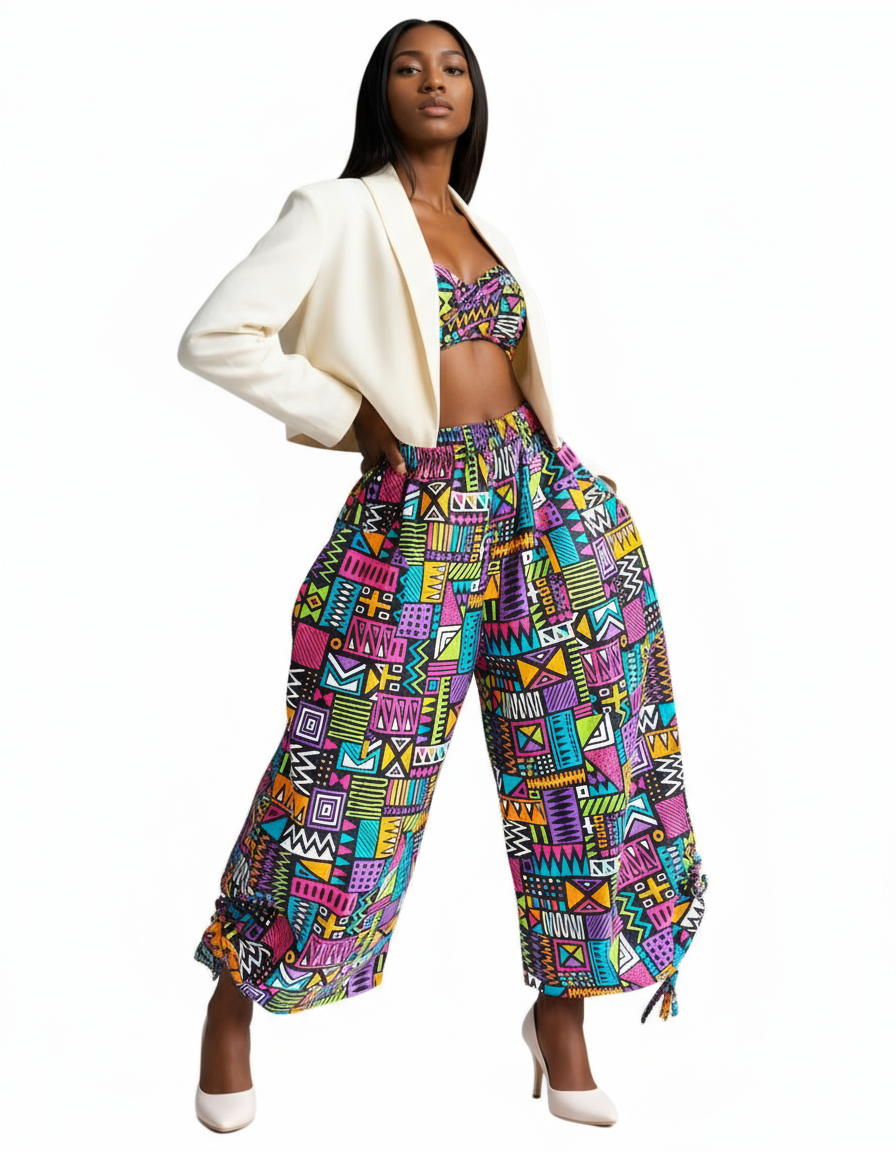 Palazzo Pant with Adjustable leg String 7697-70