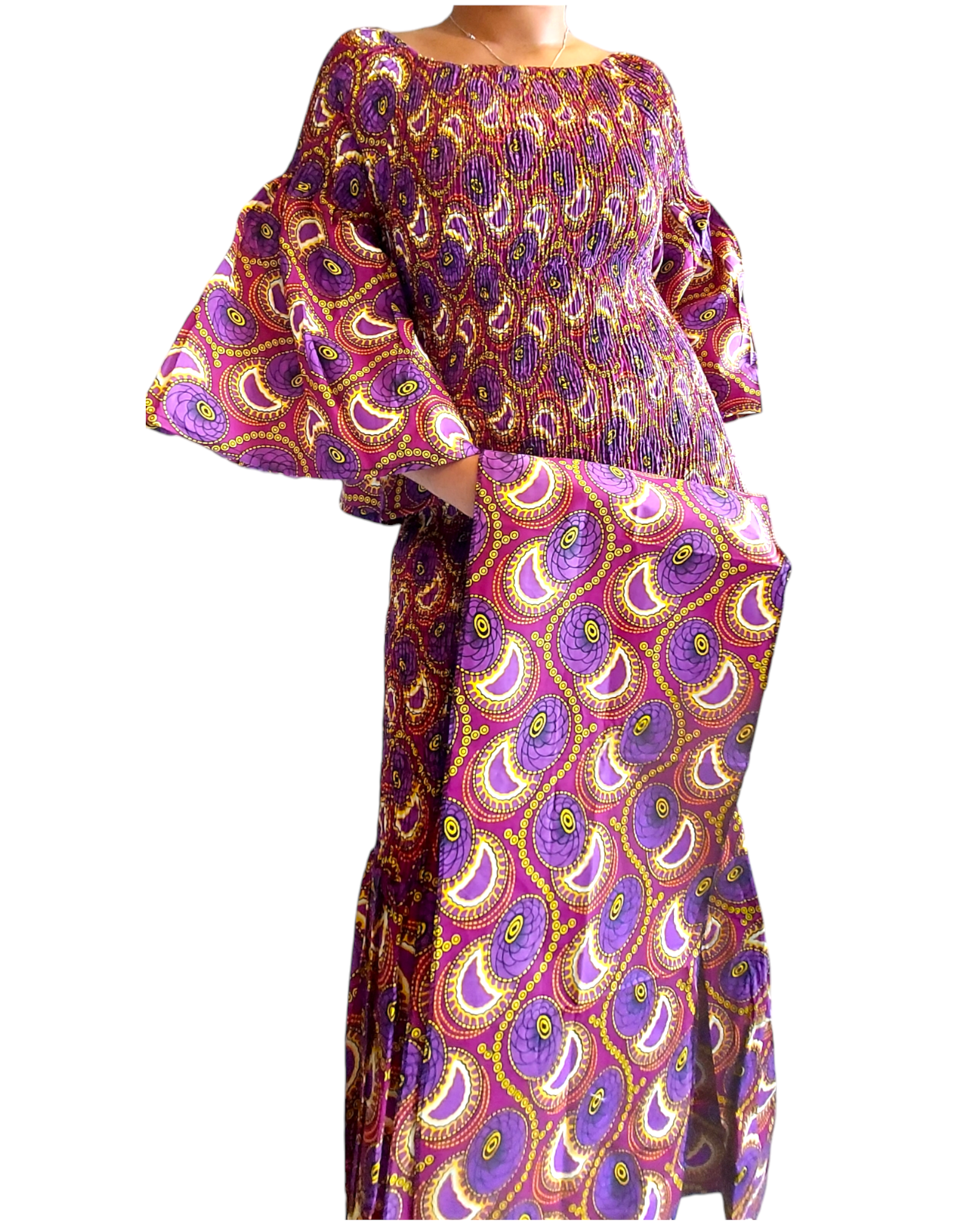 Smock Mermaid Dress 1112K