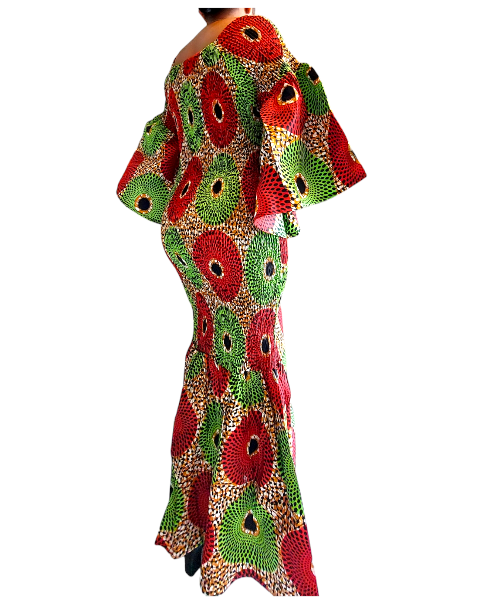 Smock Mermaid Dress 1112J