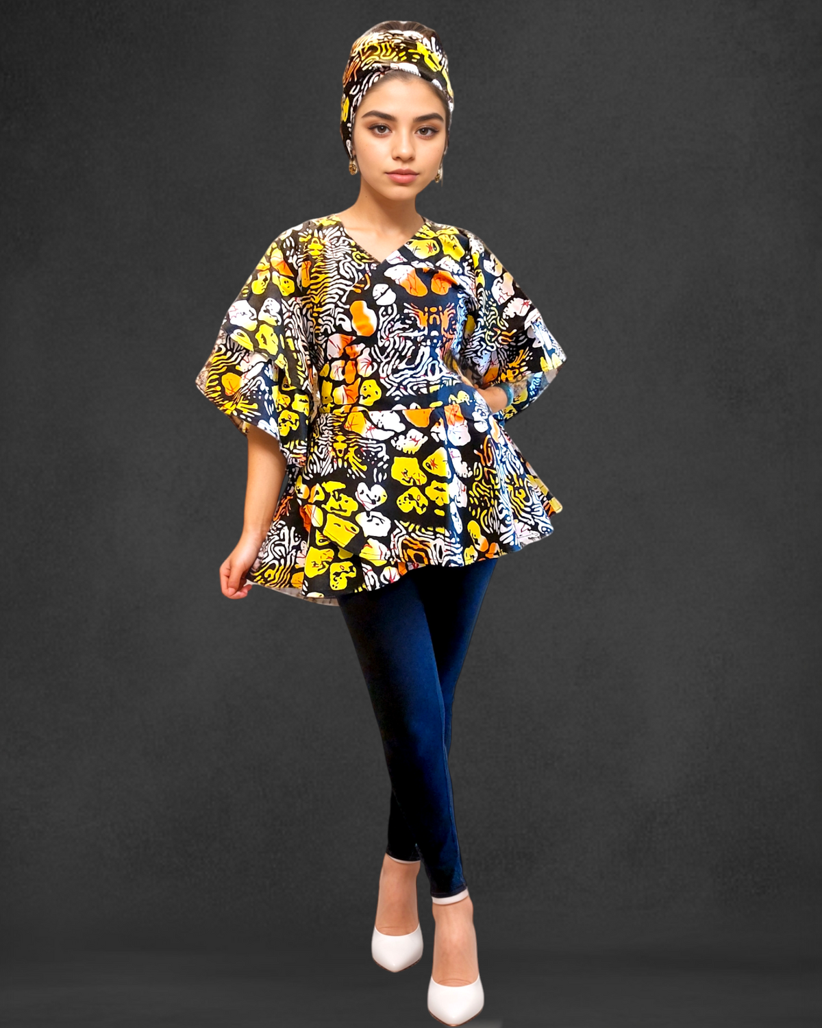 1203 - Wrap Blouse
