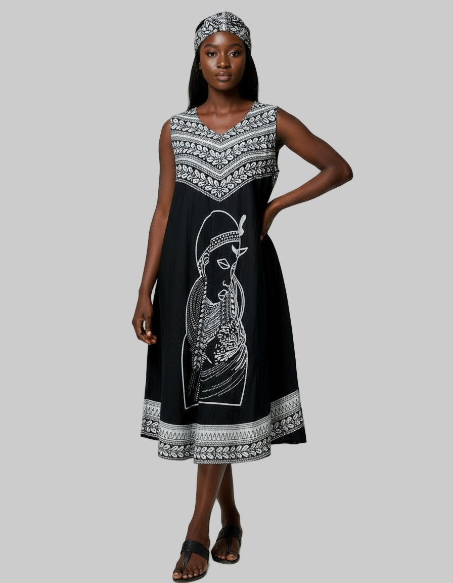Umbrella Dress/Ethnic Sun Dress- 1323