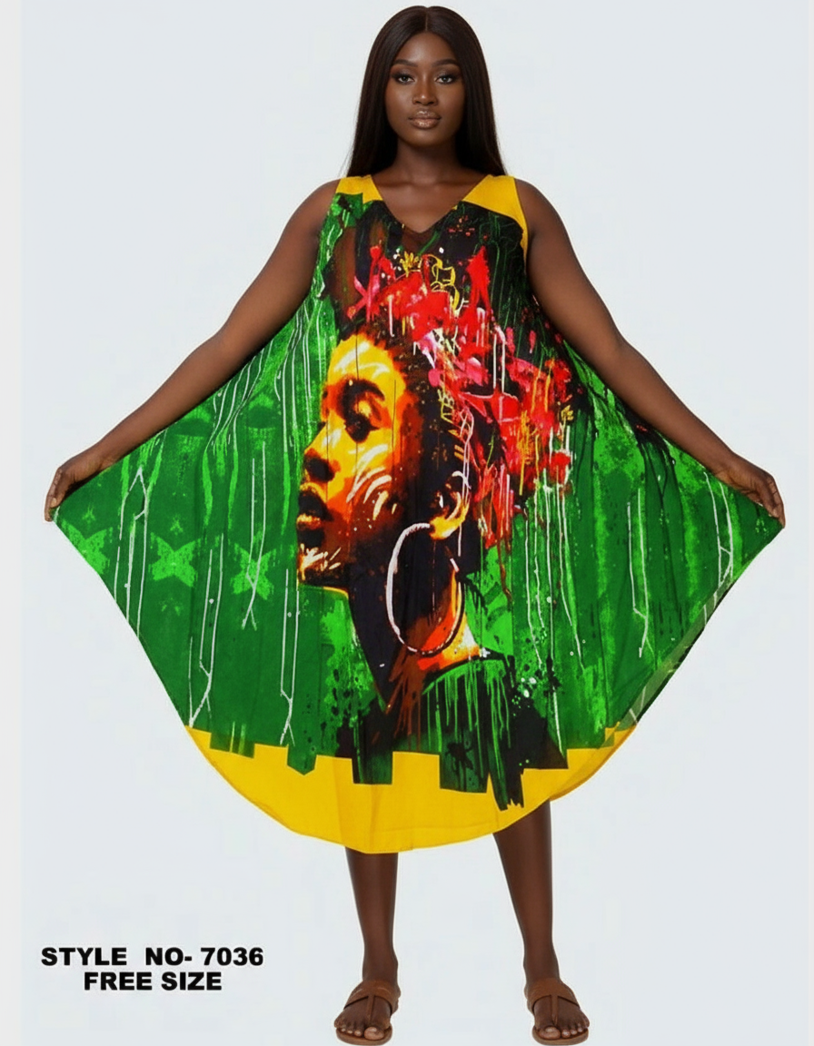 Umbrella Dress/Ethnic Sun Dress- 7036