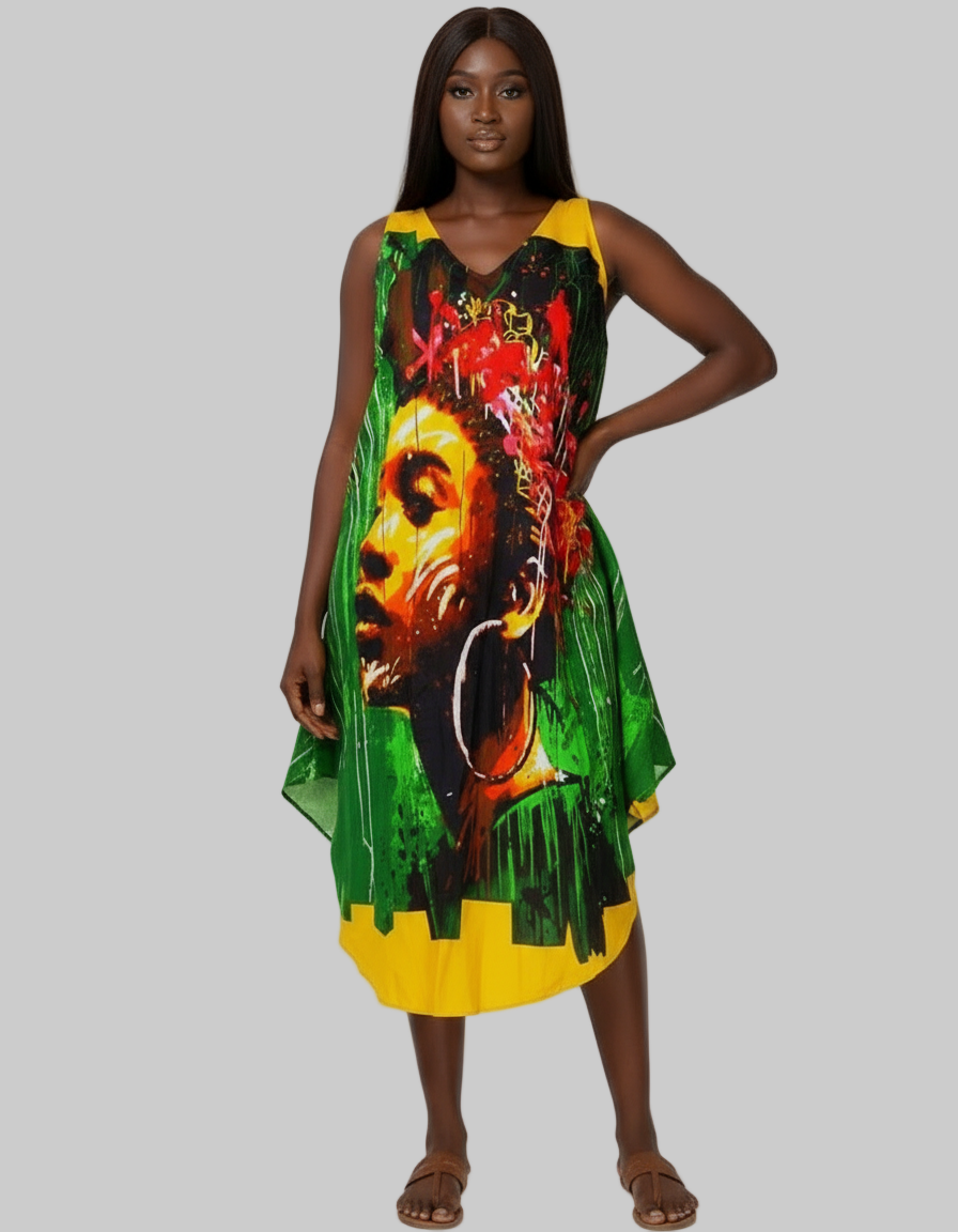 Umbrella Dress/Ethnic Sun Dress- 7036