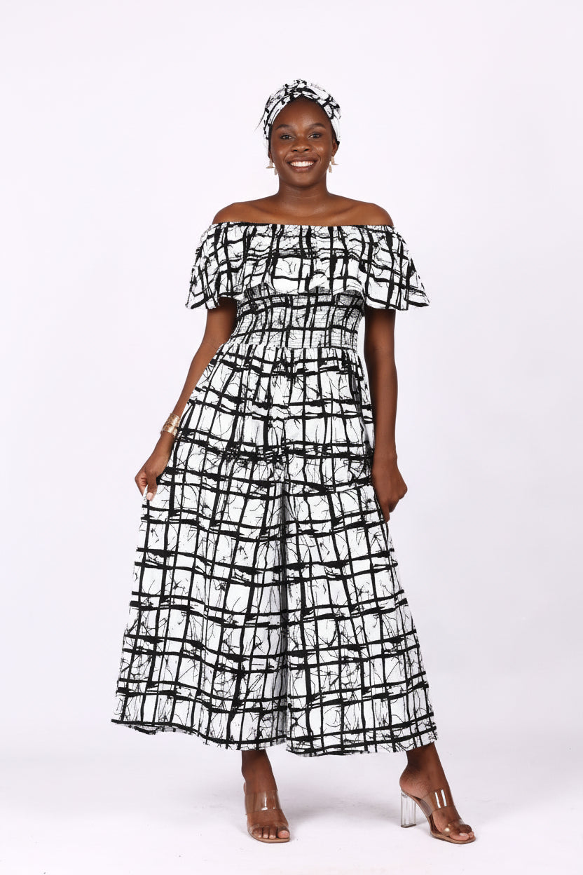 Romper / Junpsuit With Ruffle - KVZ09 I