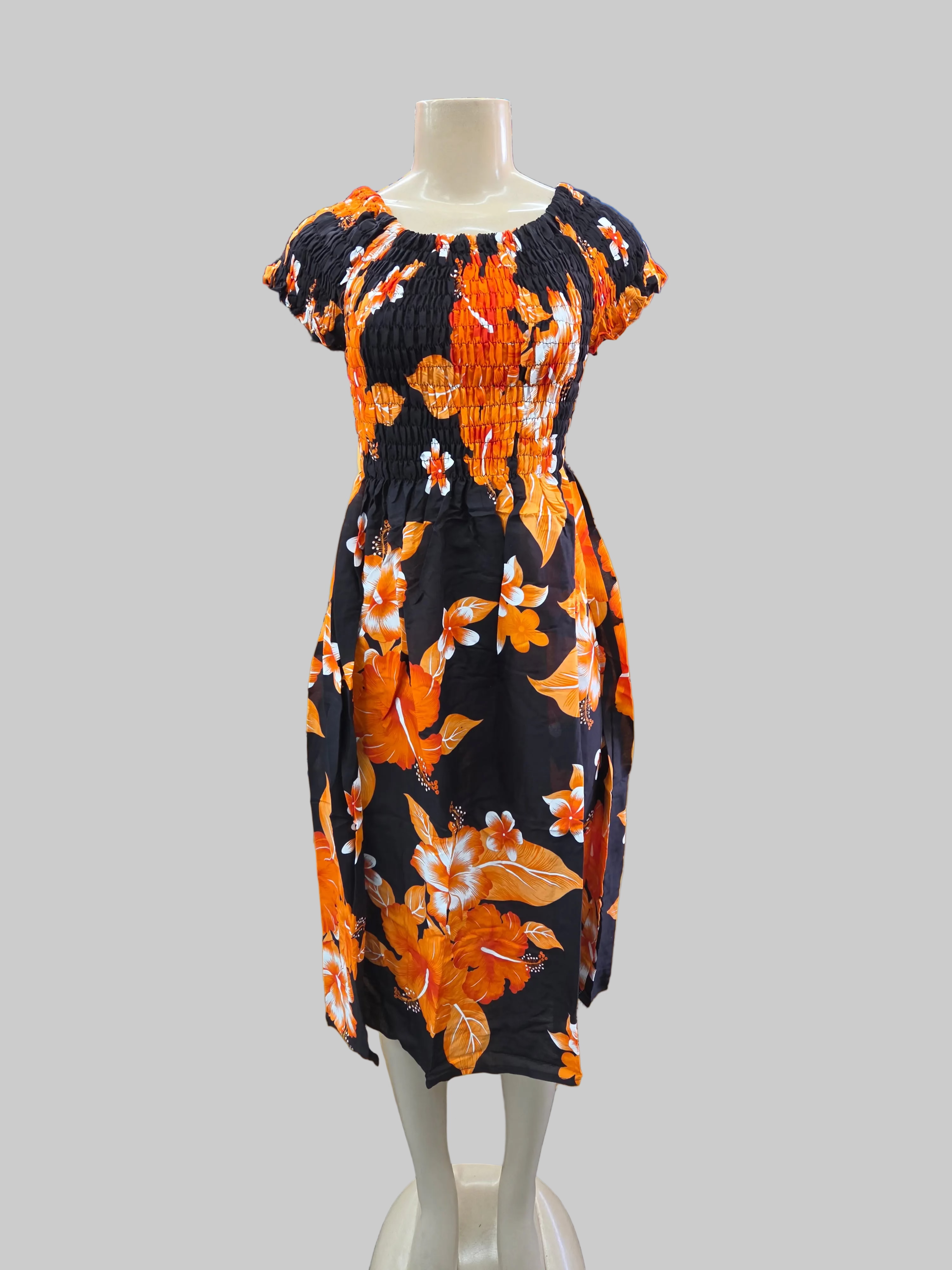 Hawaiian Floral Dress (6-Pack) - 573R