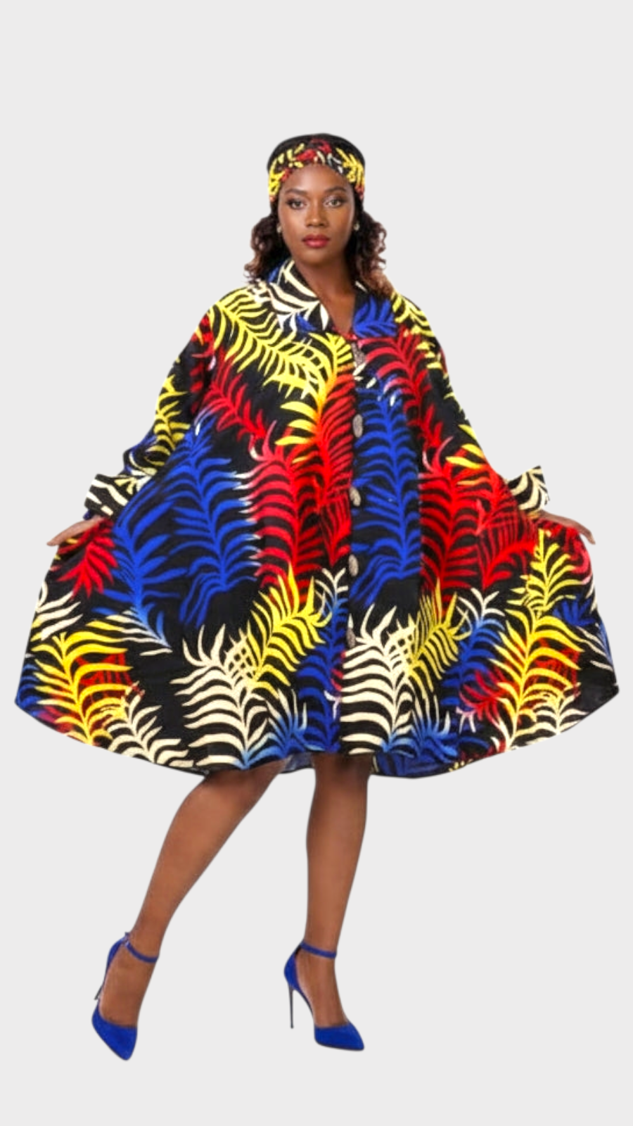 243- Short  Dress / Blouse - Multi