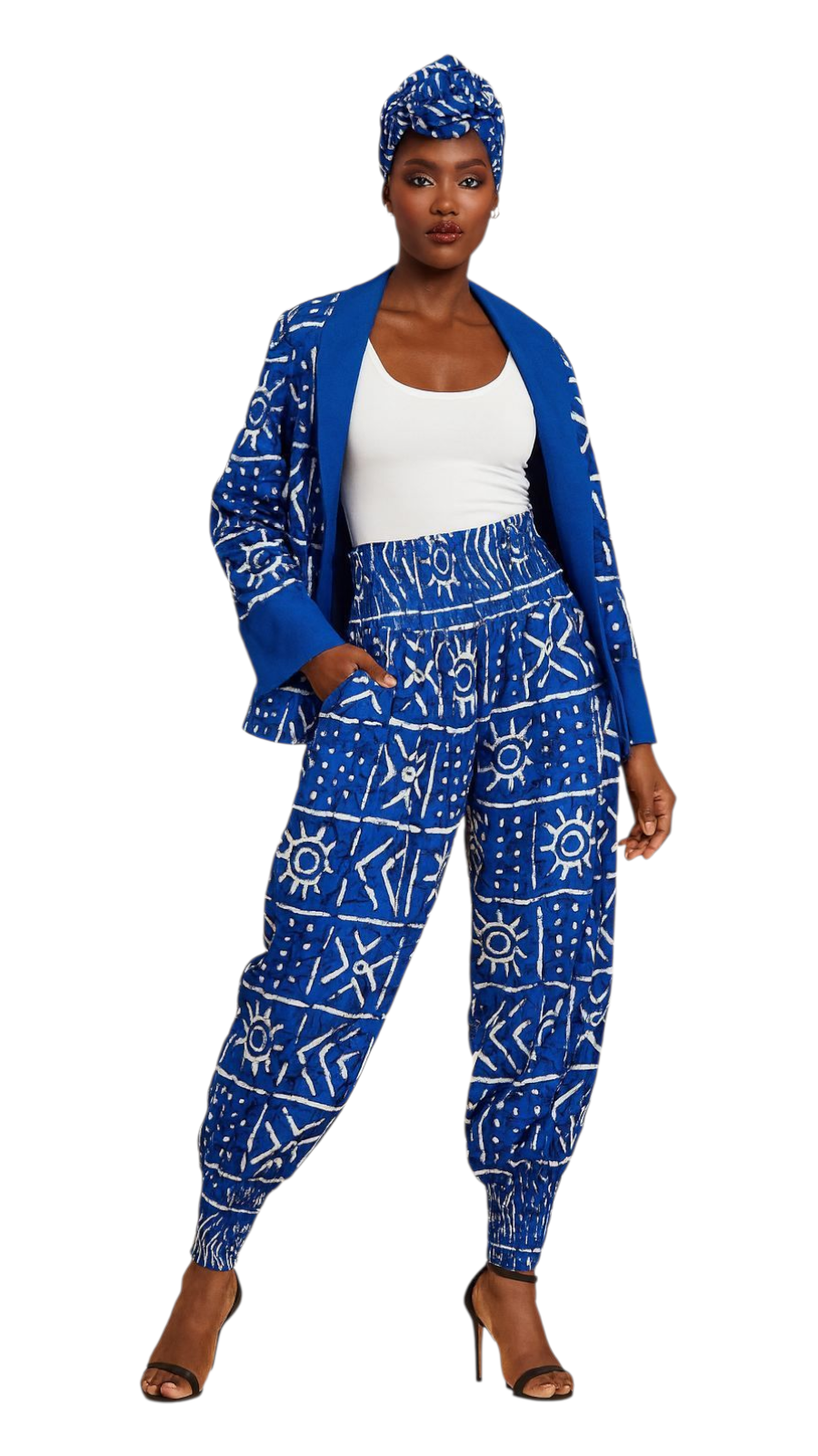 Women Harem Pant - Blue SK24