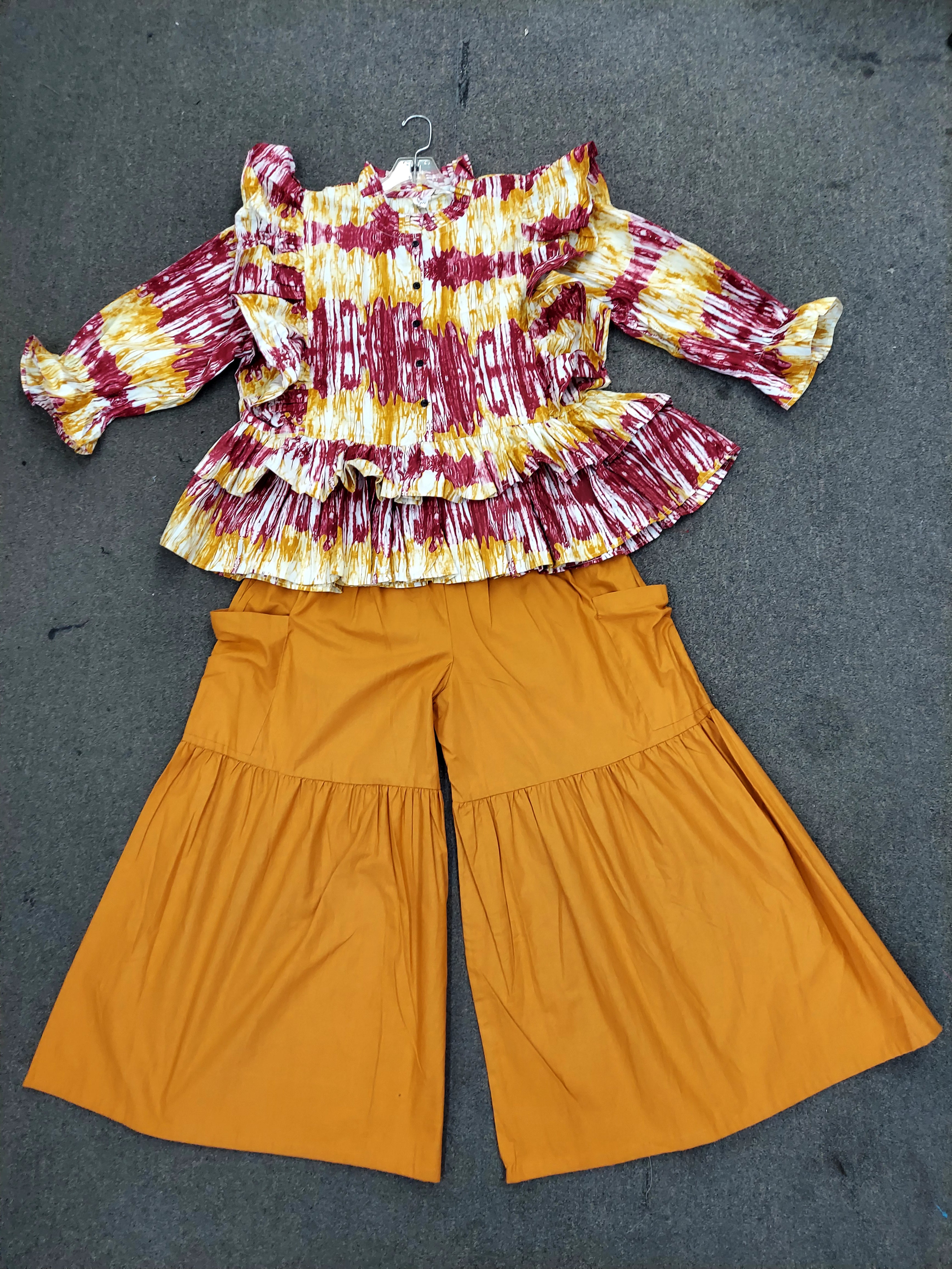 Peplum Blouse / African Print 810 F