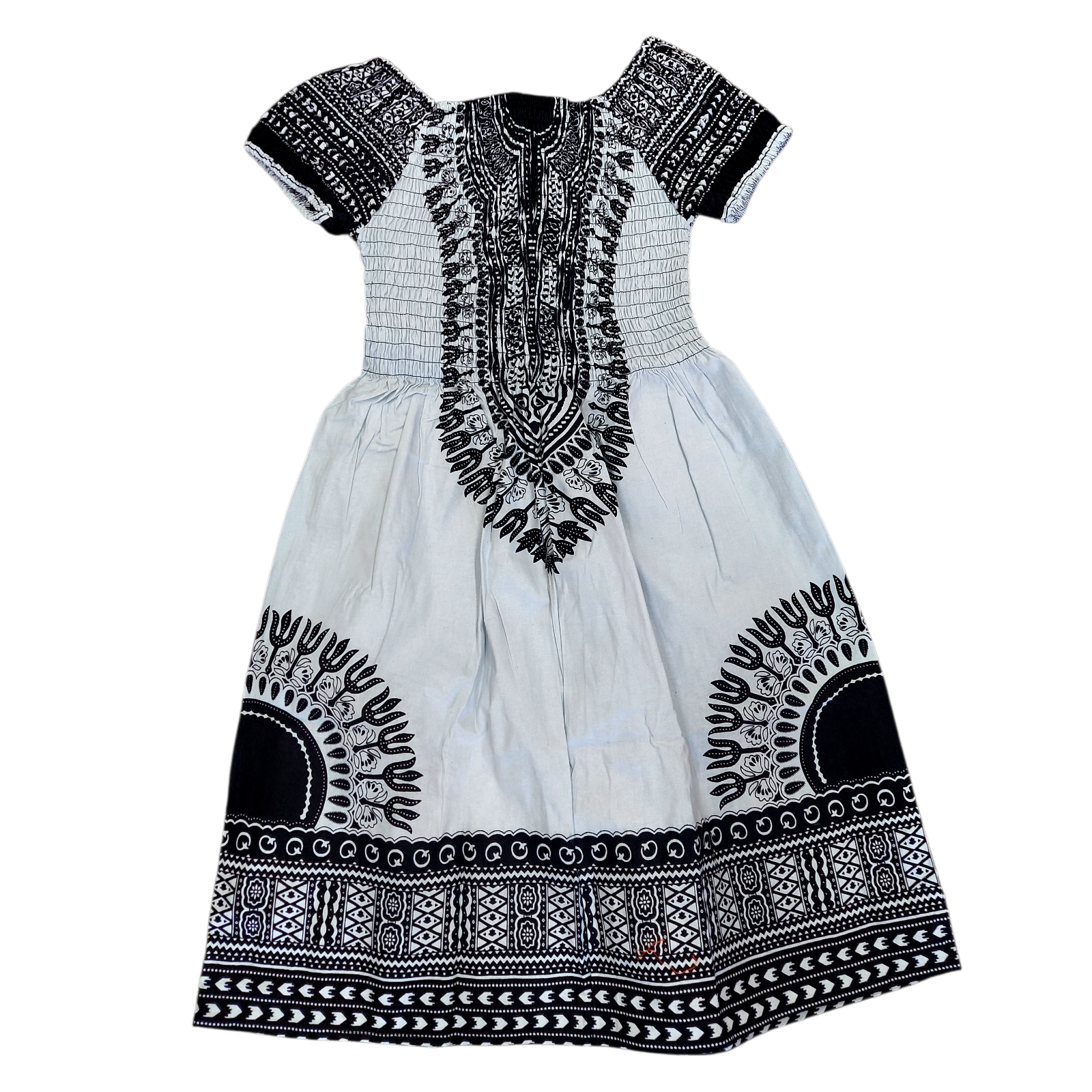 Kids / Girls African Dashiki Dress 109