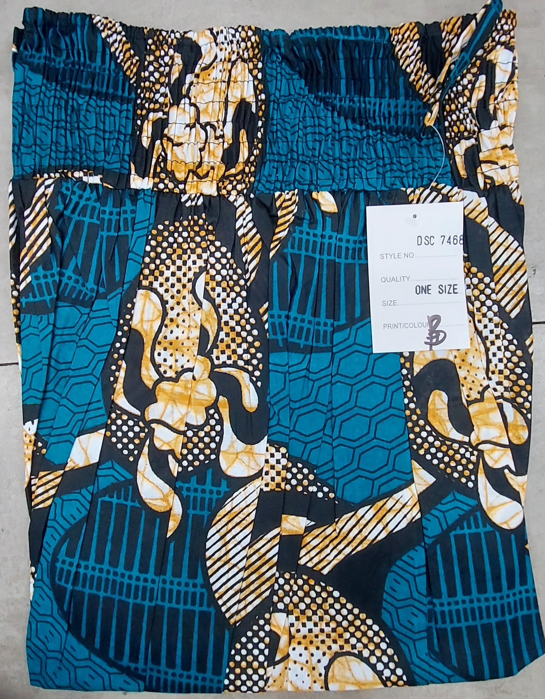 Cotton Printed Skirt - 7468