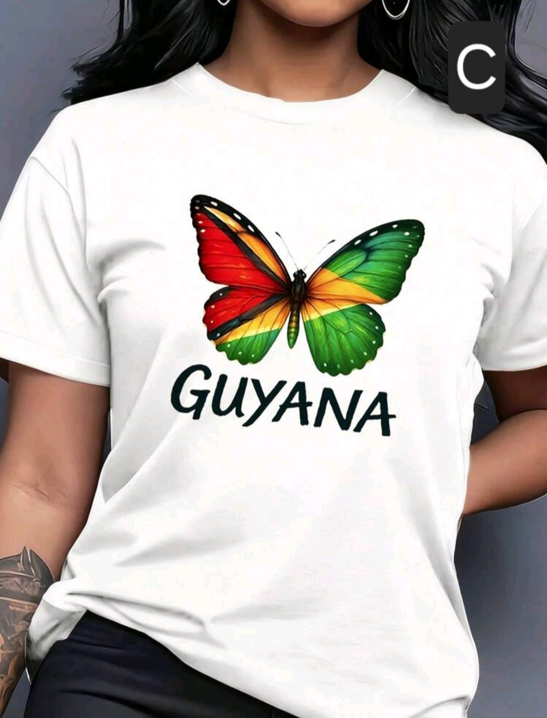 Tees / Unisex T-Shirt White / Guyana Theme