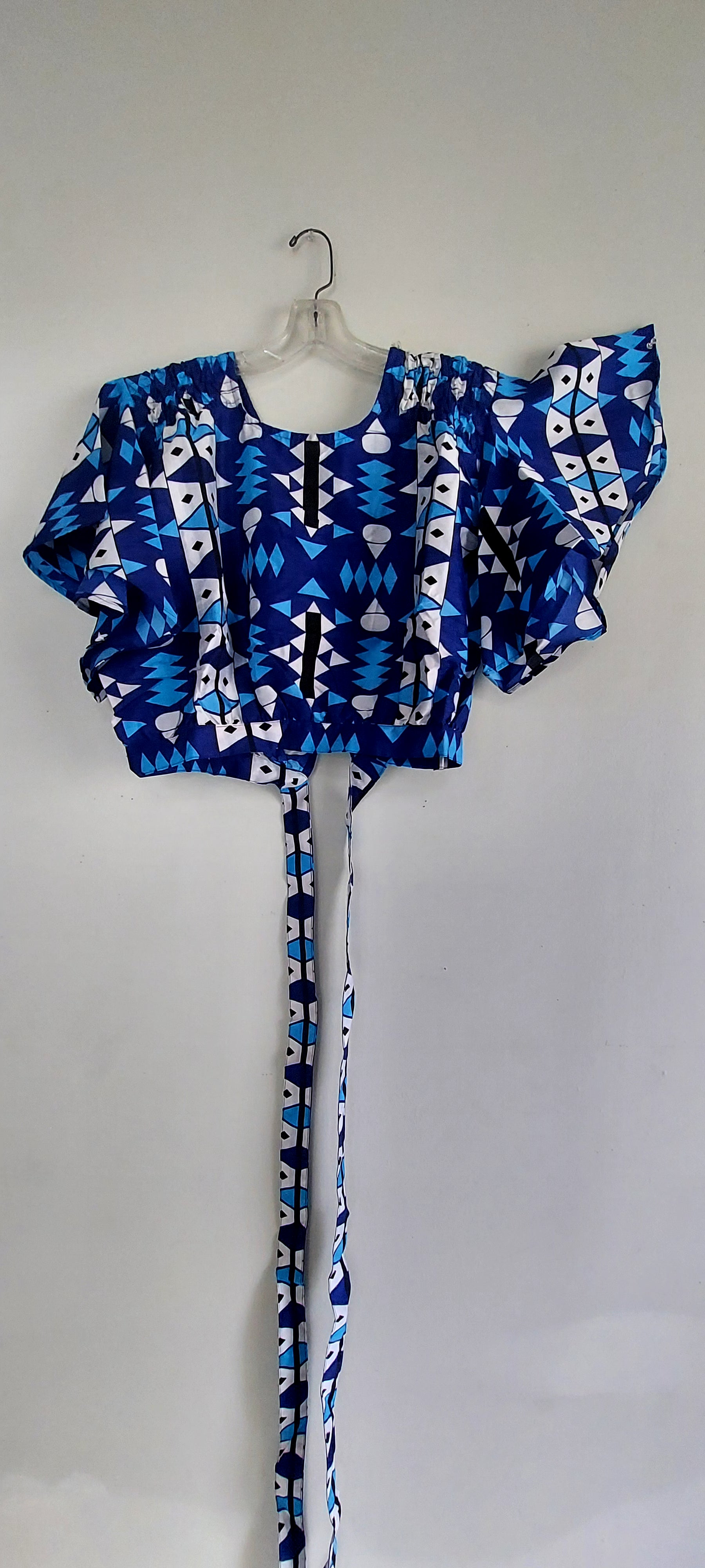 Crop Top / Faux Silk - 607C