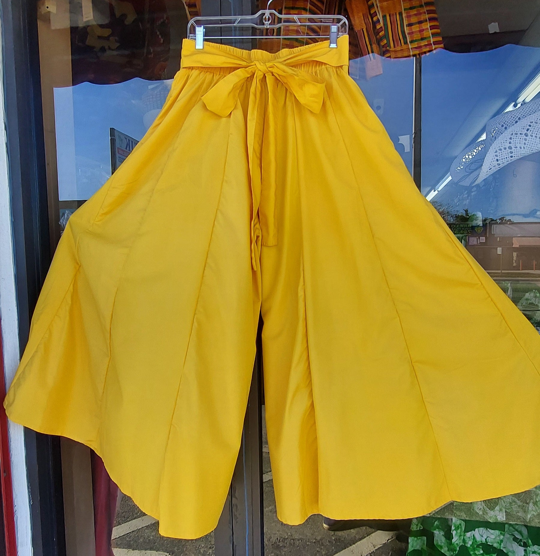 Yellow Flowey Palazzo Pant 301