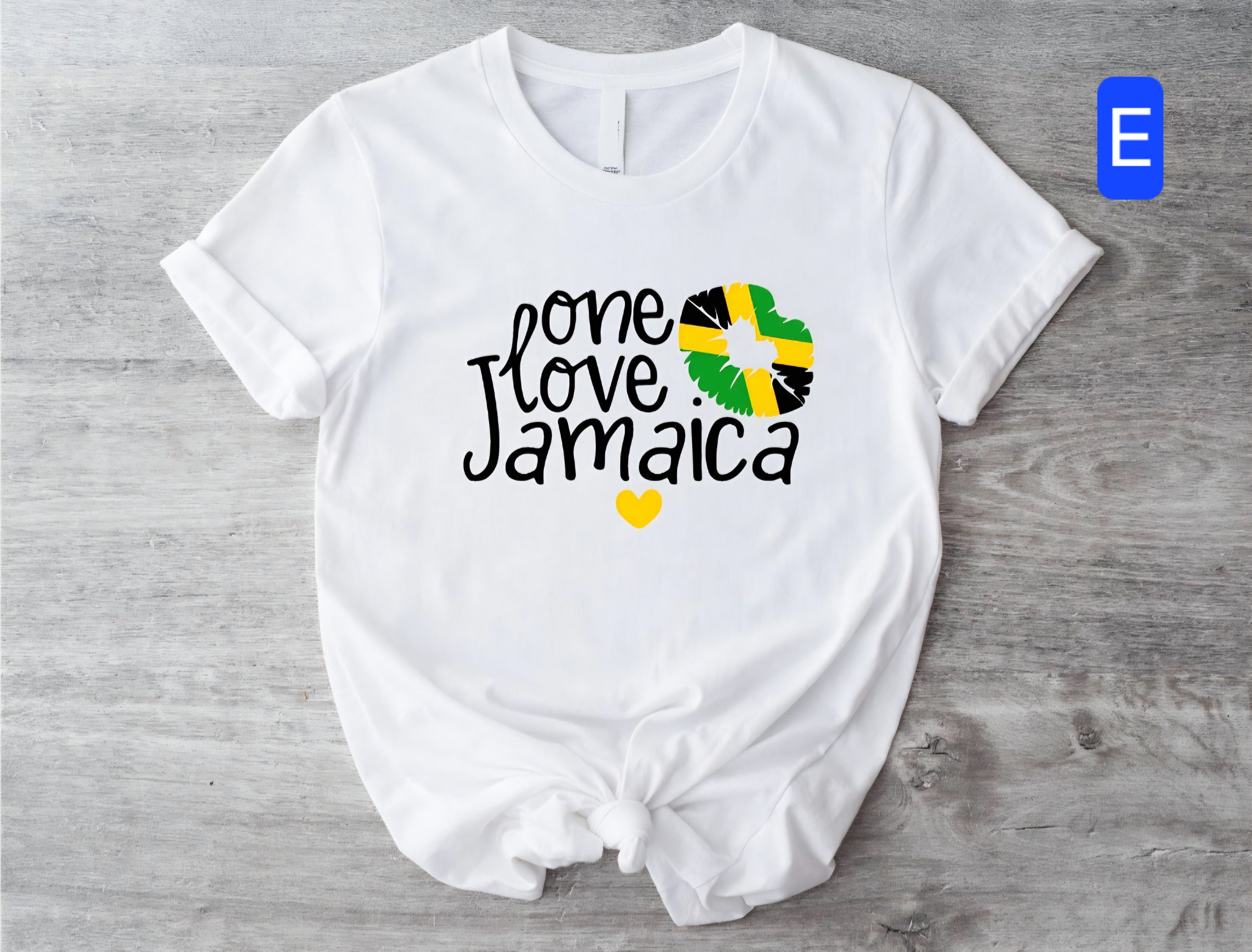 Tees / Unisex T-Shirt White / Jamaica  Theme