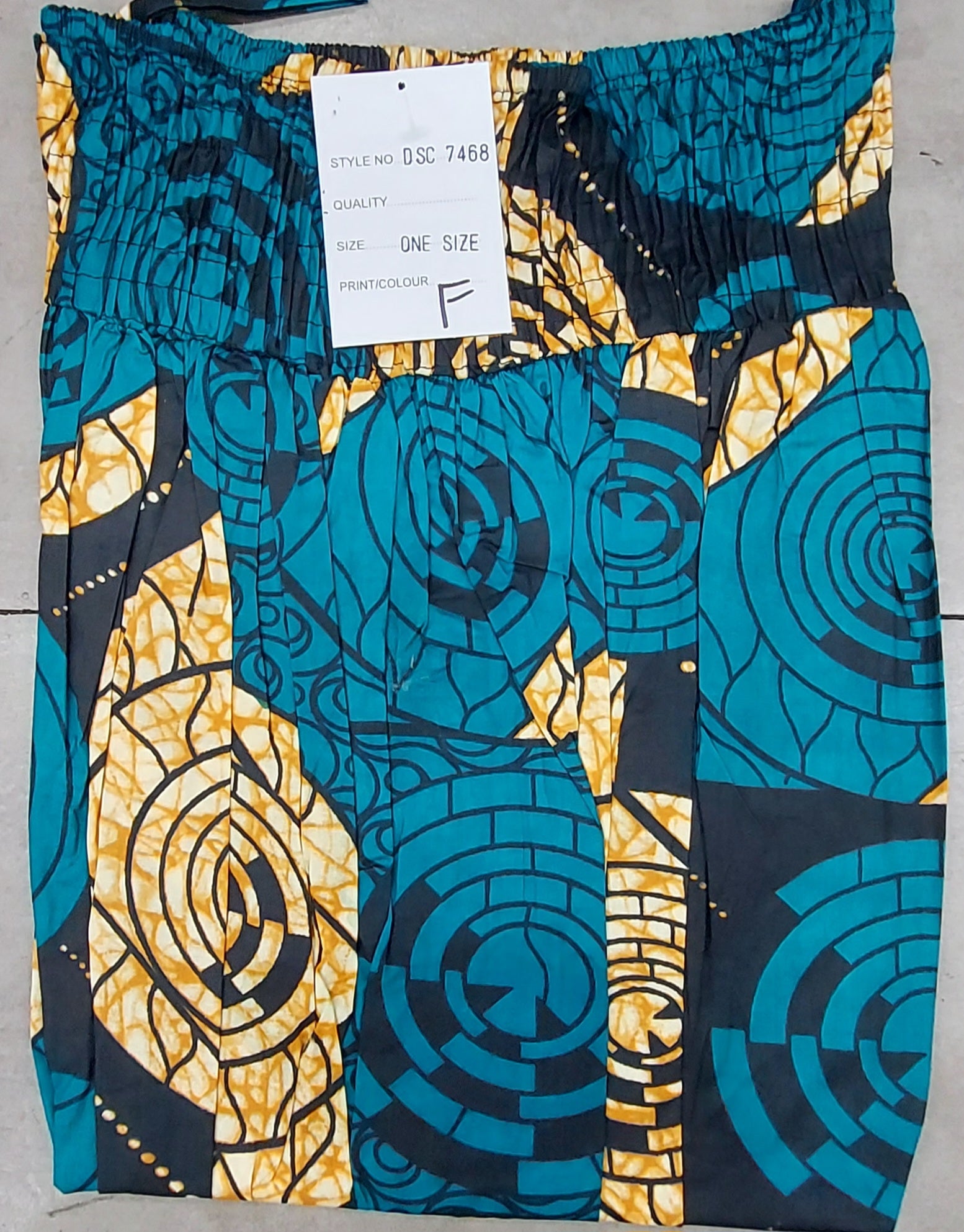 Cotton Printed Skirt - 7468