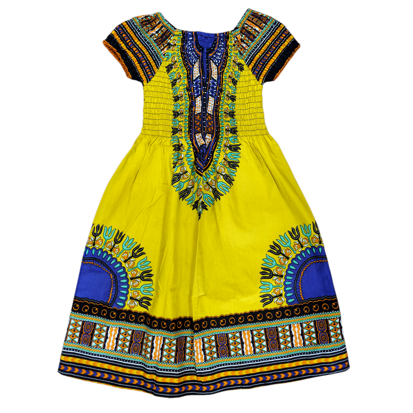 Kids / Girls African Dashiki Dress 109