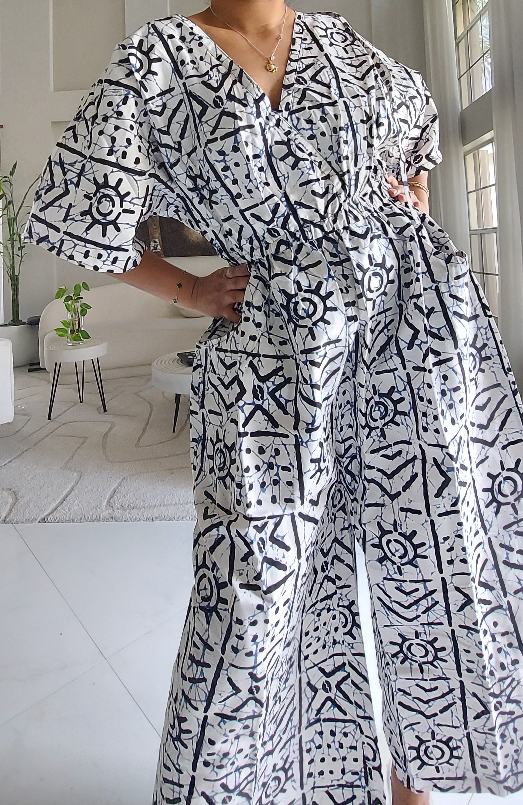 Ankara Wide-Leg Jumpsuit KVZ40 F