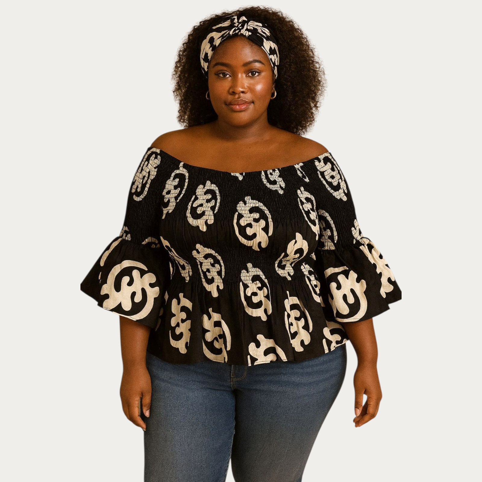 Harem Pant & Blouse Set -Gynamee