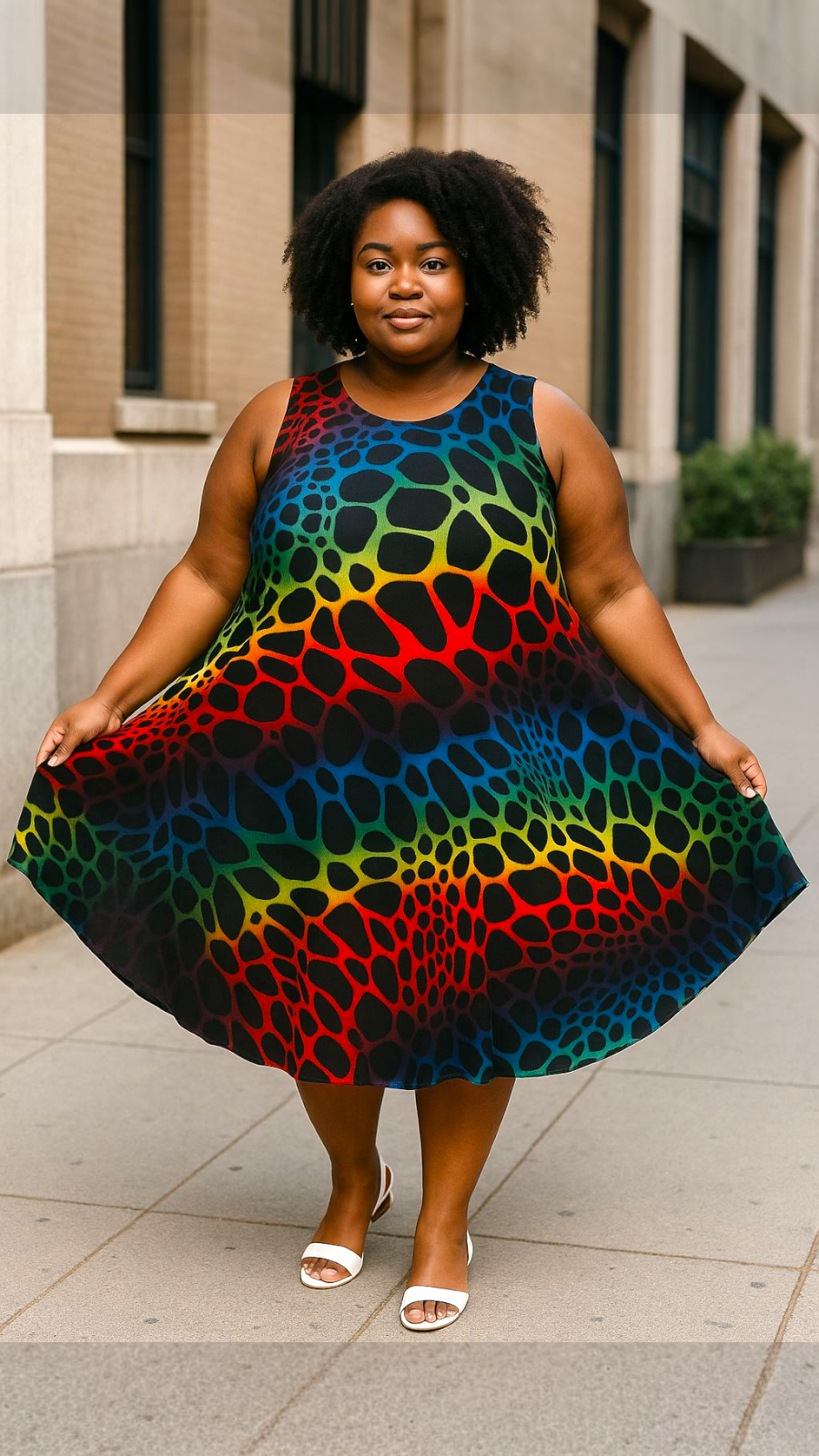 Umbrella Dress/Ethnic Sun Dress- 7016