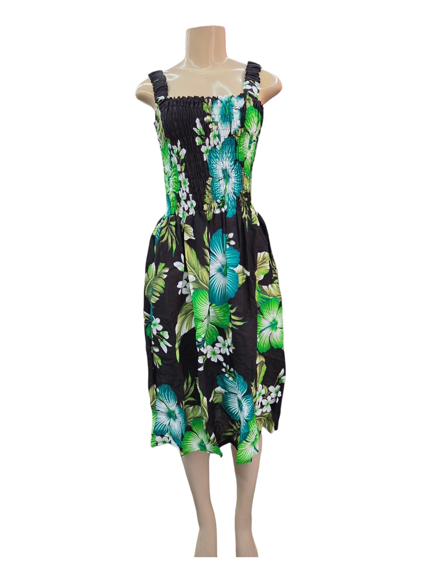 Hawaiian Floral Dress/ Mid Length (6-Pack)  571