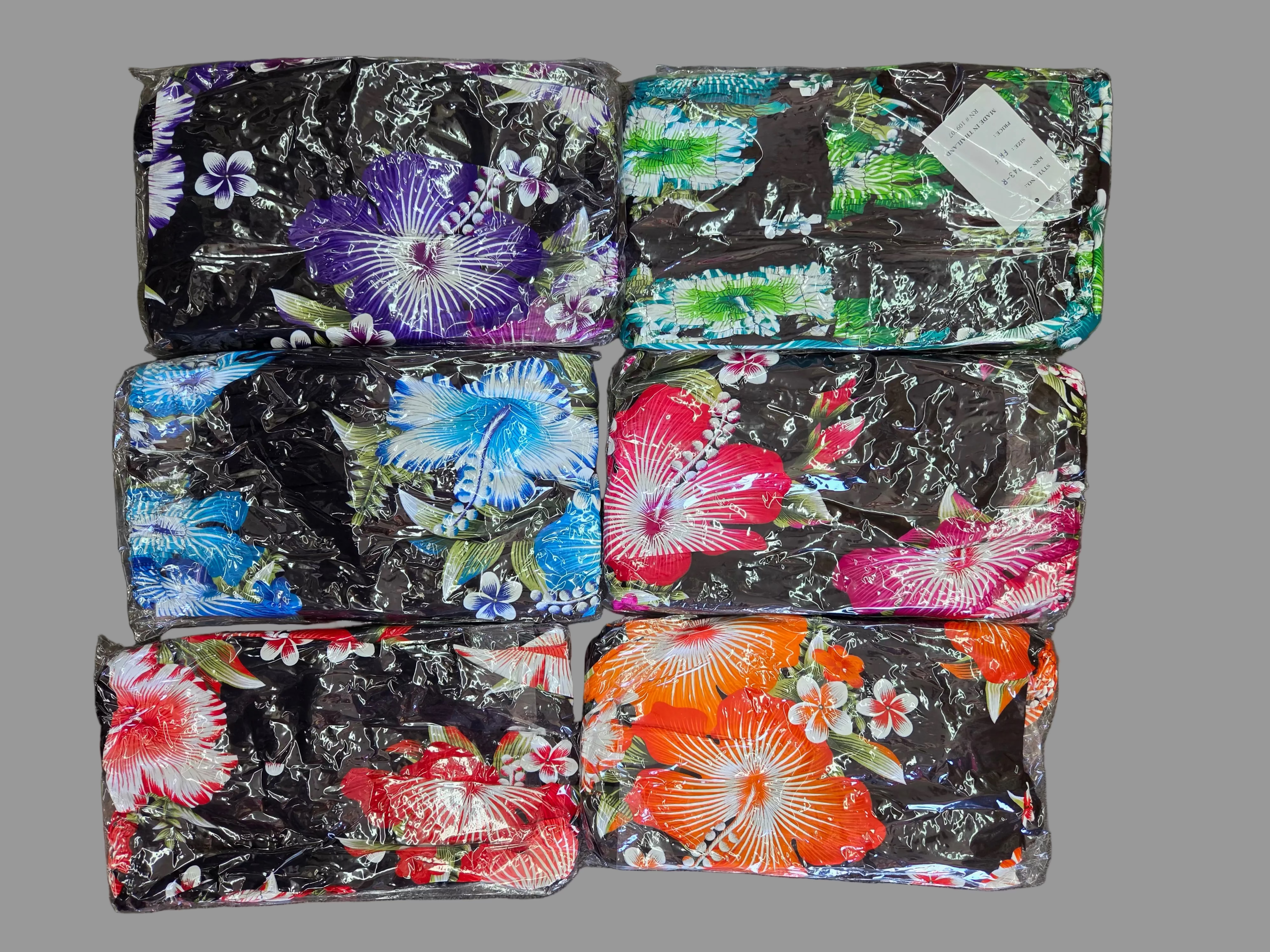 Hawaiian Floral Dress (6-Pack) - 743R