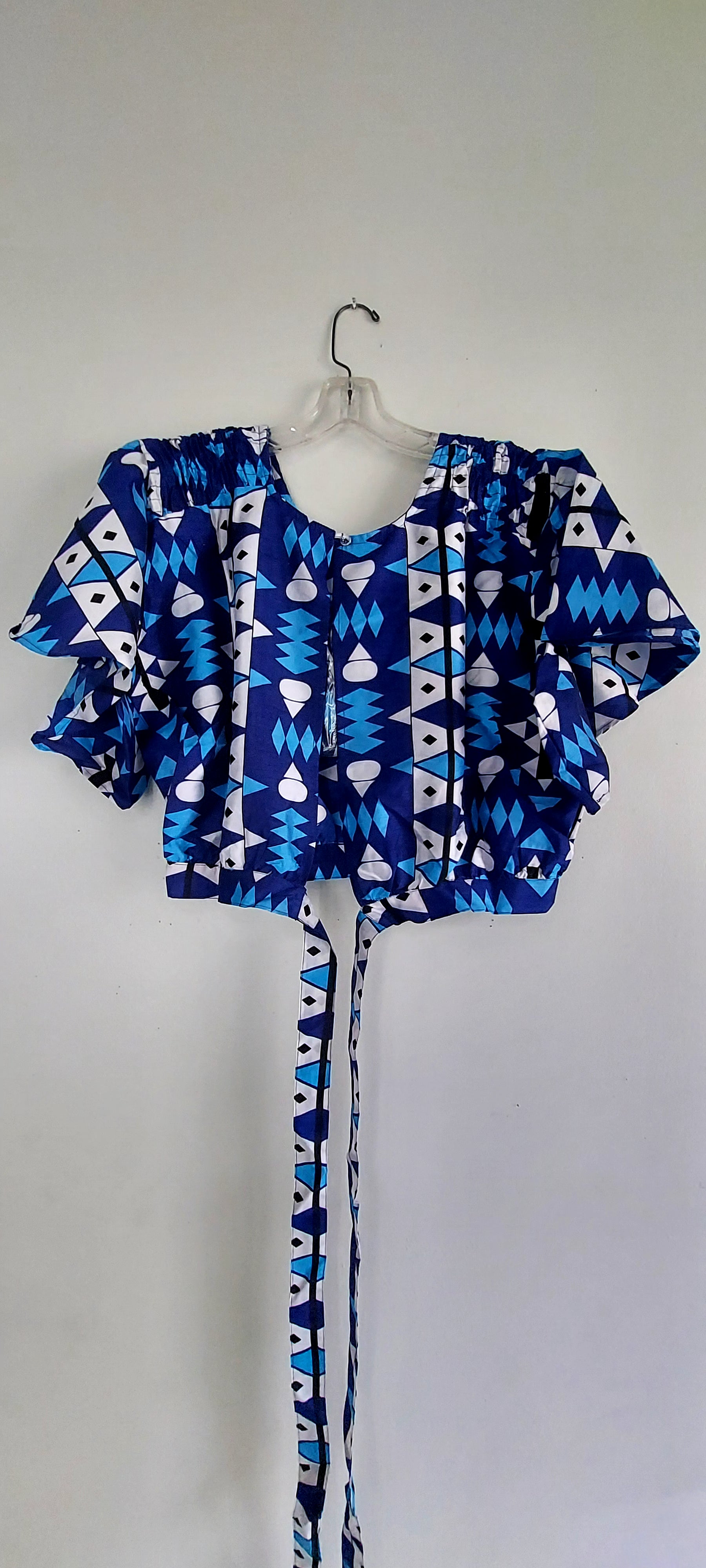 Crop Top / Faux Silk - 607C