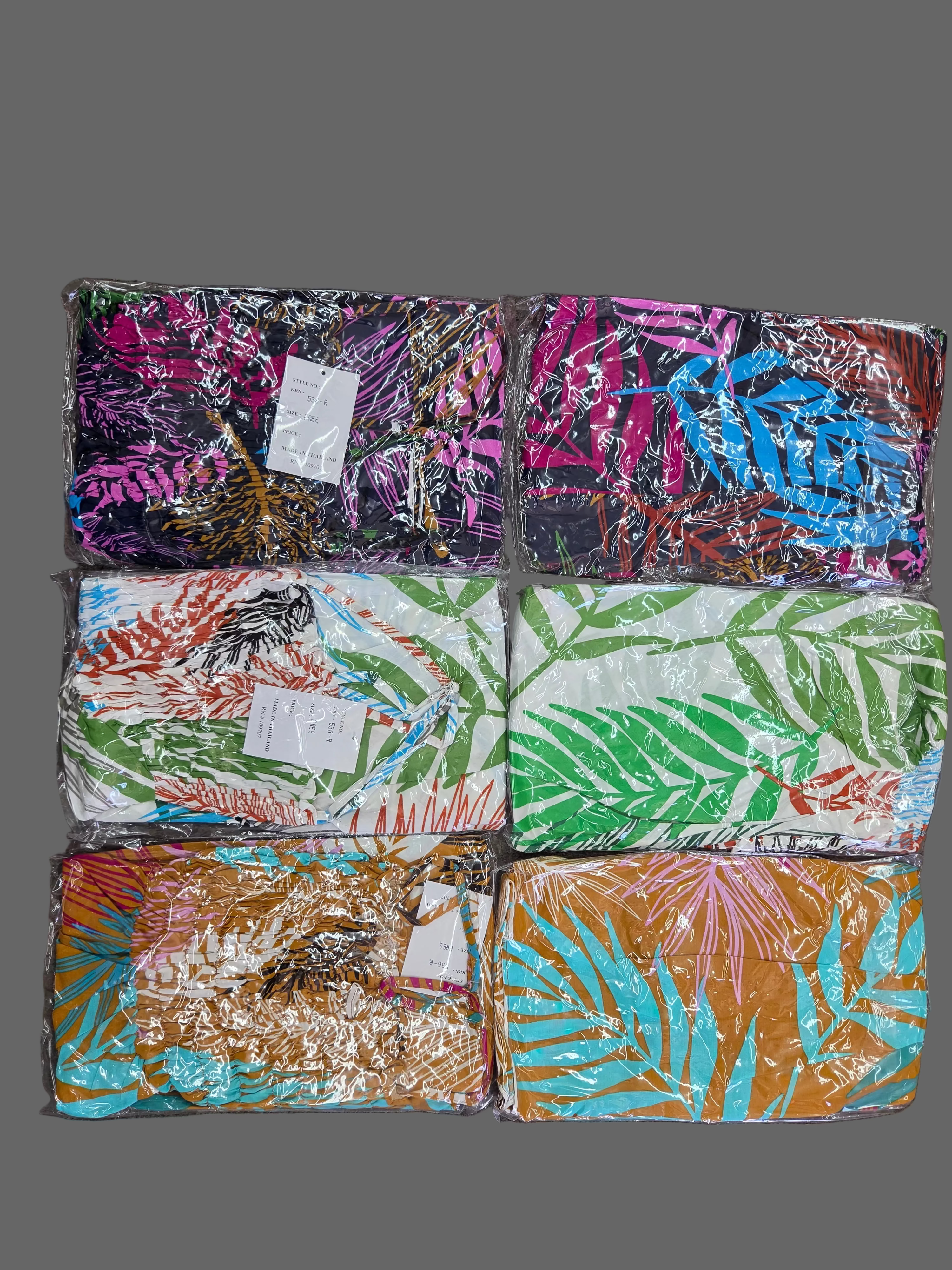 Hawaiian Floral Dress (6-Pack) -536R