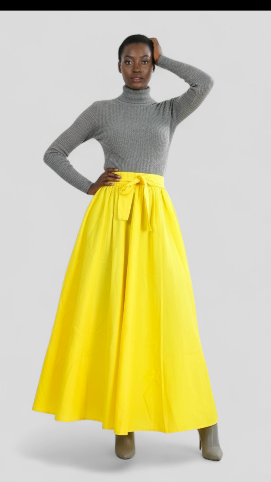 Maxi Skirt Yellow -7001