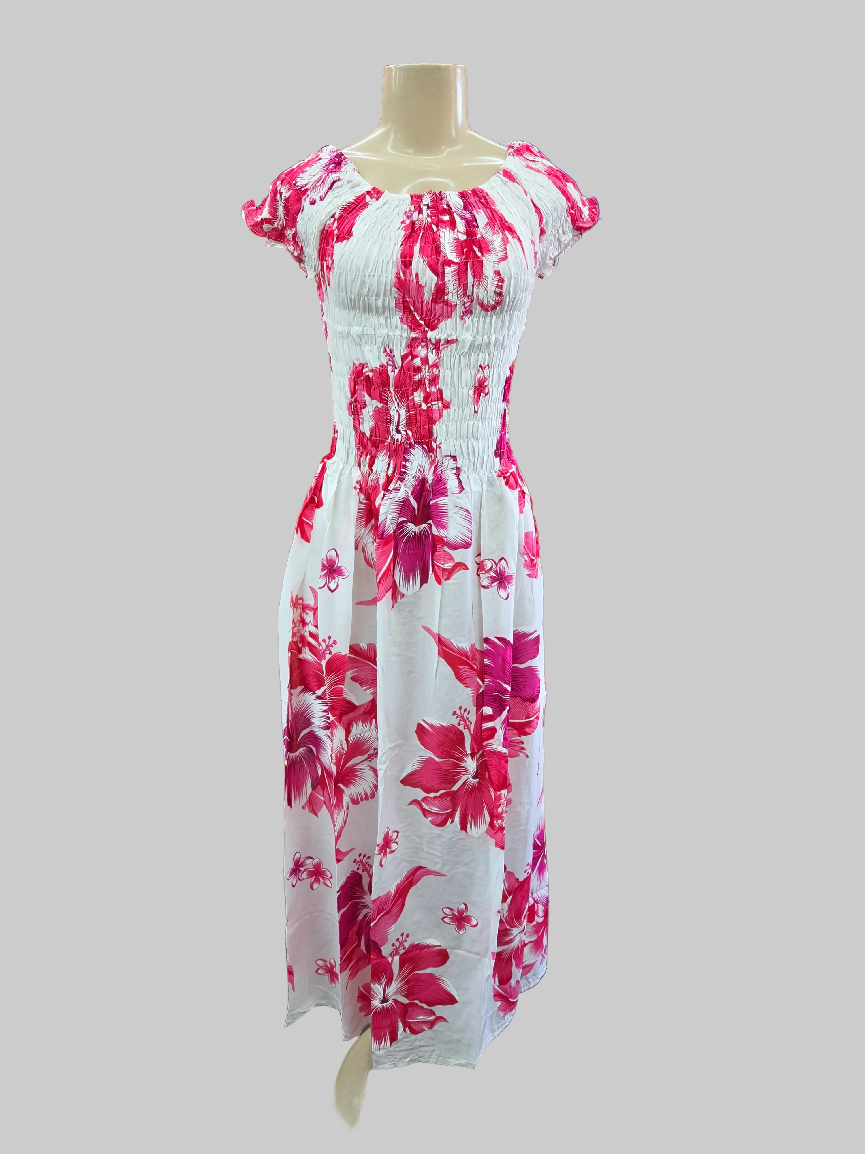 Hawaiian Floral Dress (6-Pack) - 743R