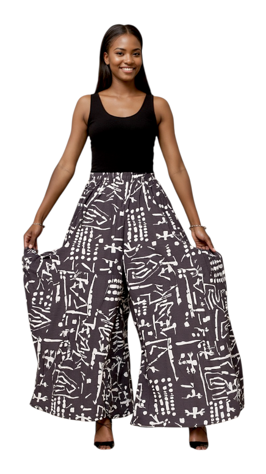 240 Big Pocket Palazzo Pant