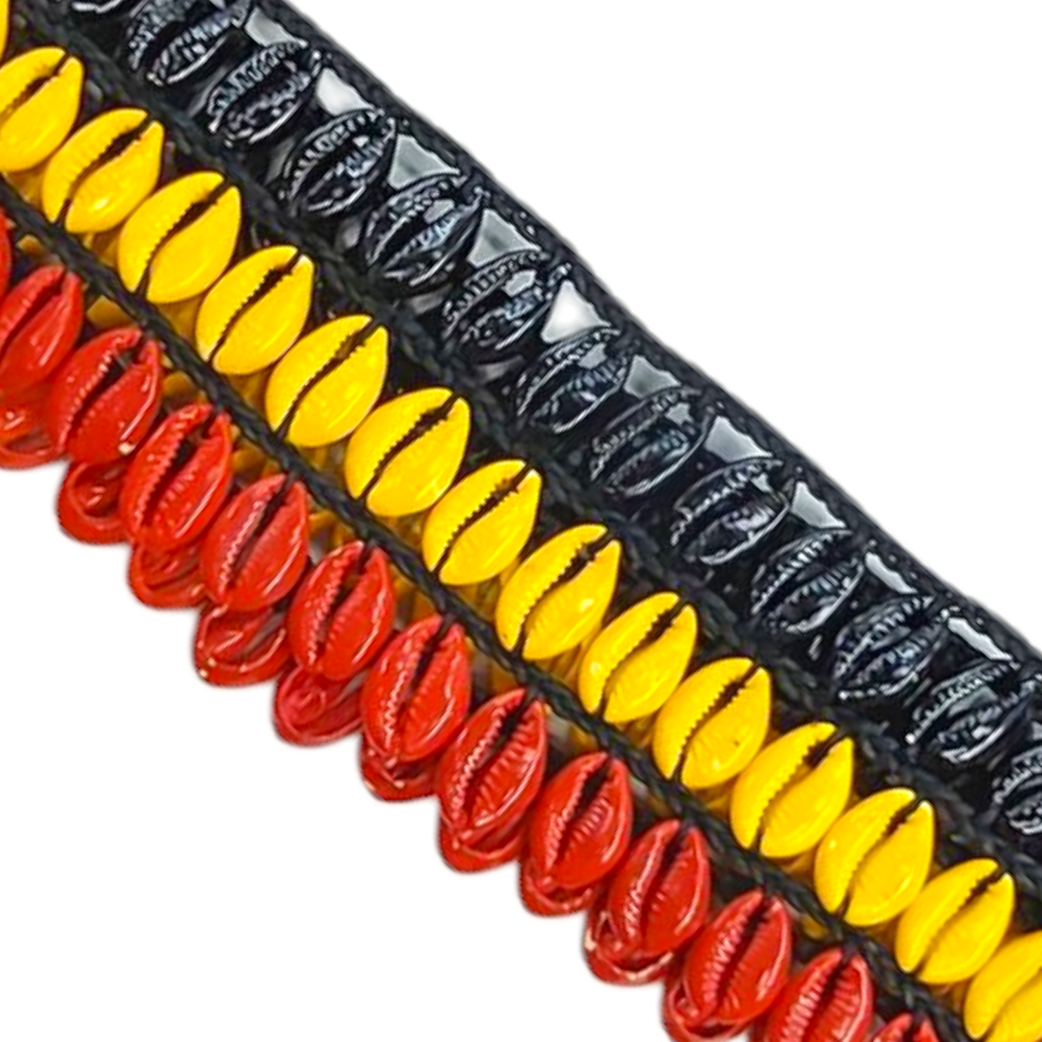 3 Layered Cowrie Shells Waist Belt