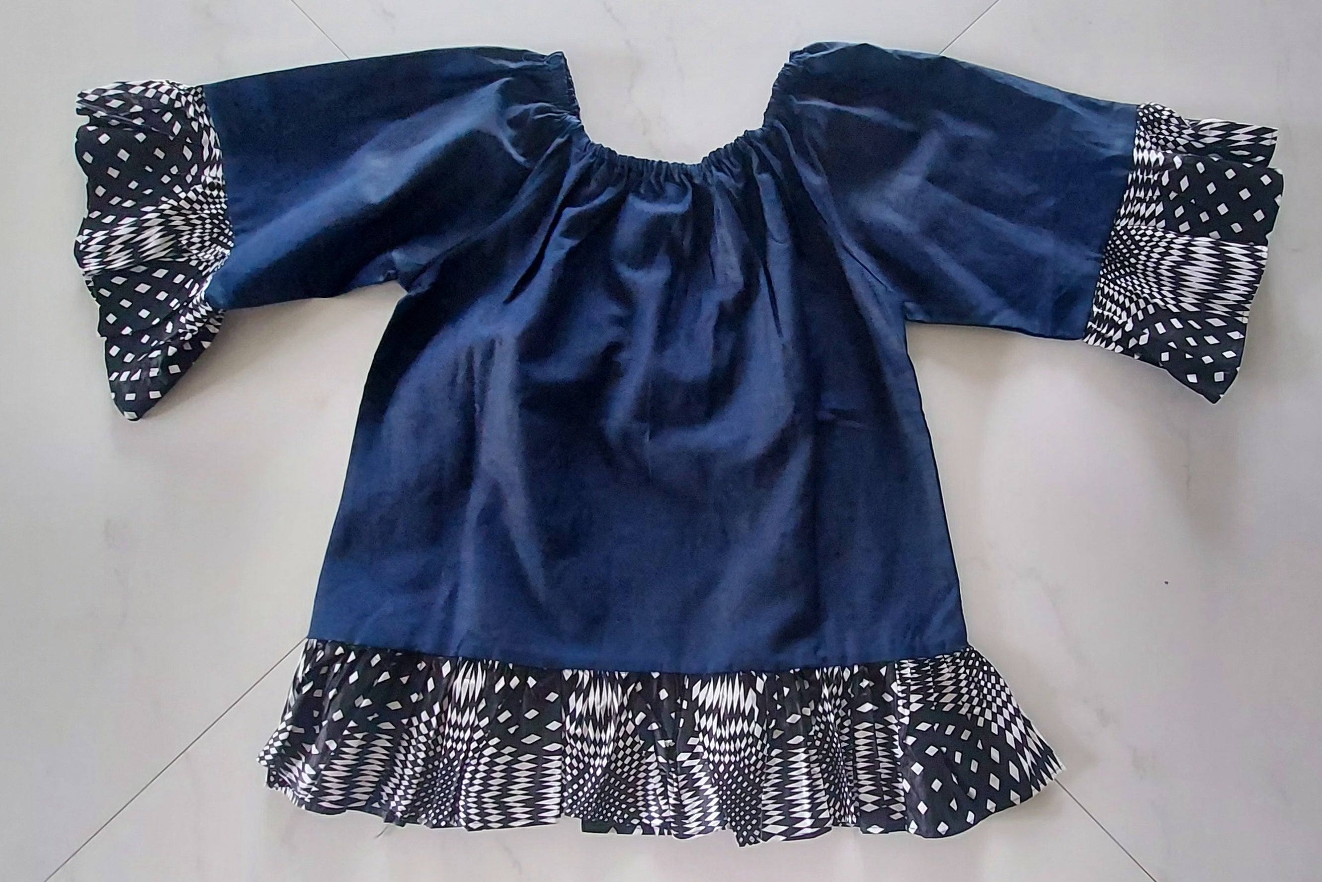 Women Denim Blouse  7045 A